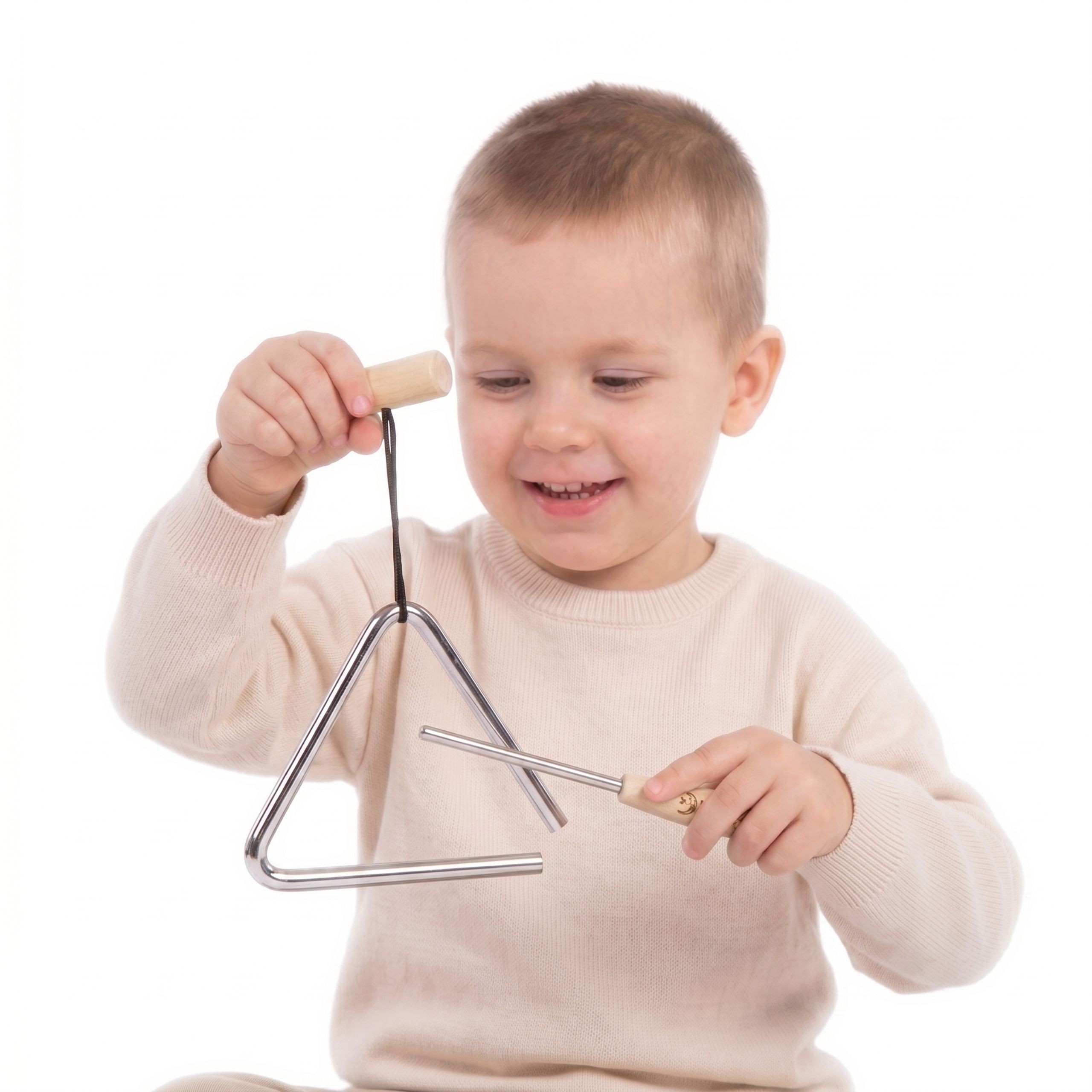 CLASSIC WORLD EDU Musical Instrument Triangle for Children