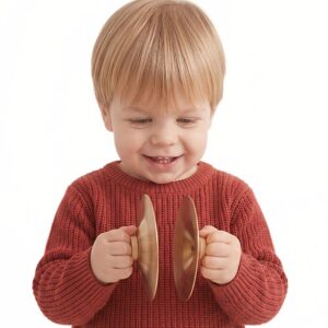 CLASSIC WORLD EDU Musical Instrument Cymbals (9 cm) for Children 2 pcs.