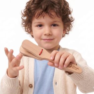 CLASSIC WORLD EDU Musical Instrument Castanets for Children