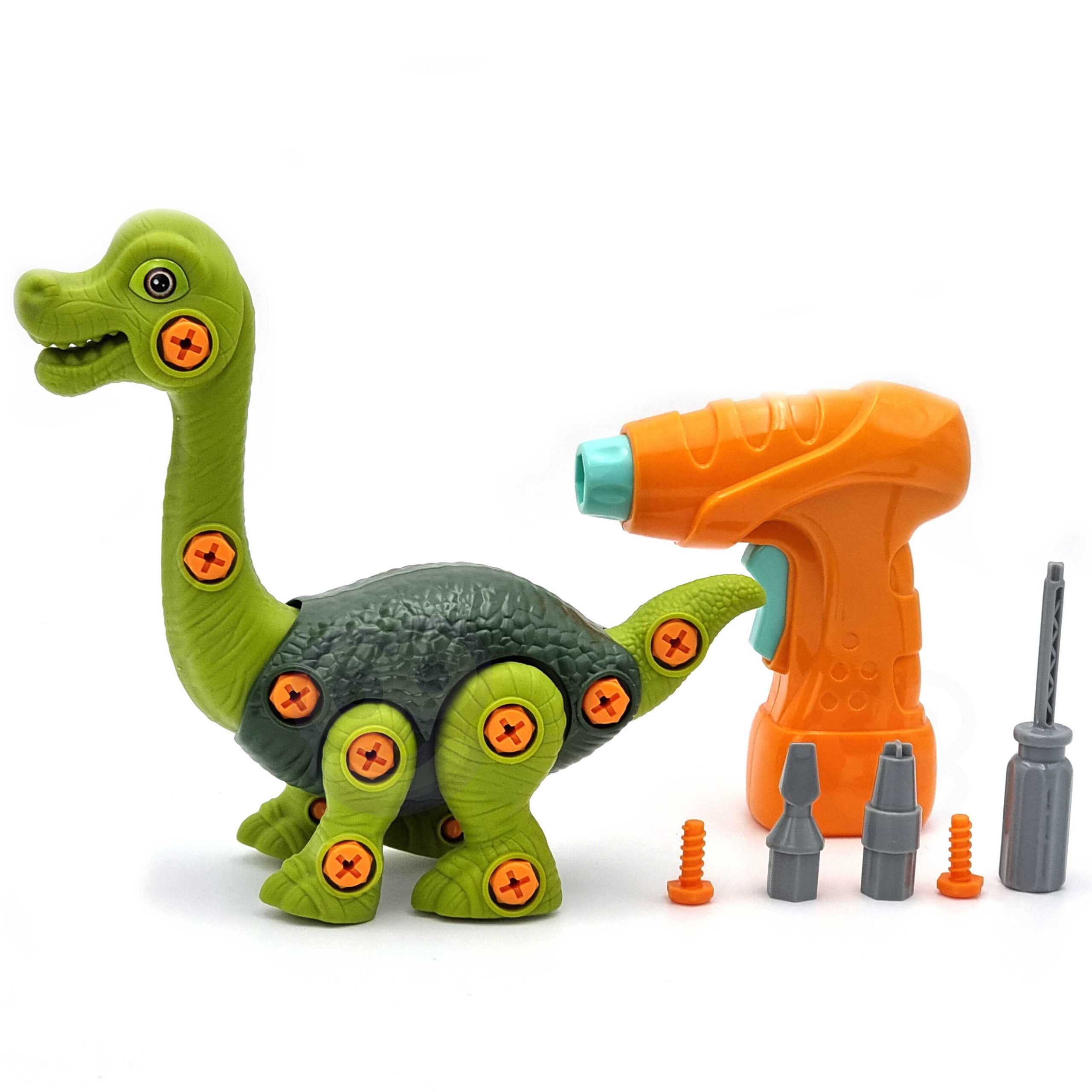 WOOPIE Dinosaur Screwing Construction Set + Drill 31 pcs. - Slika 5