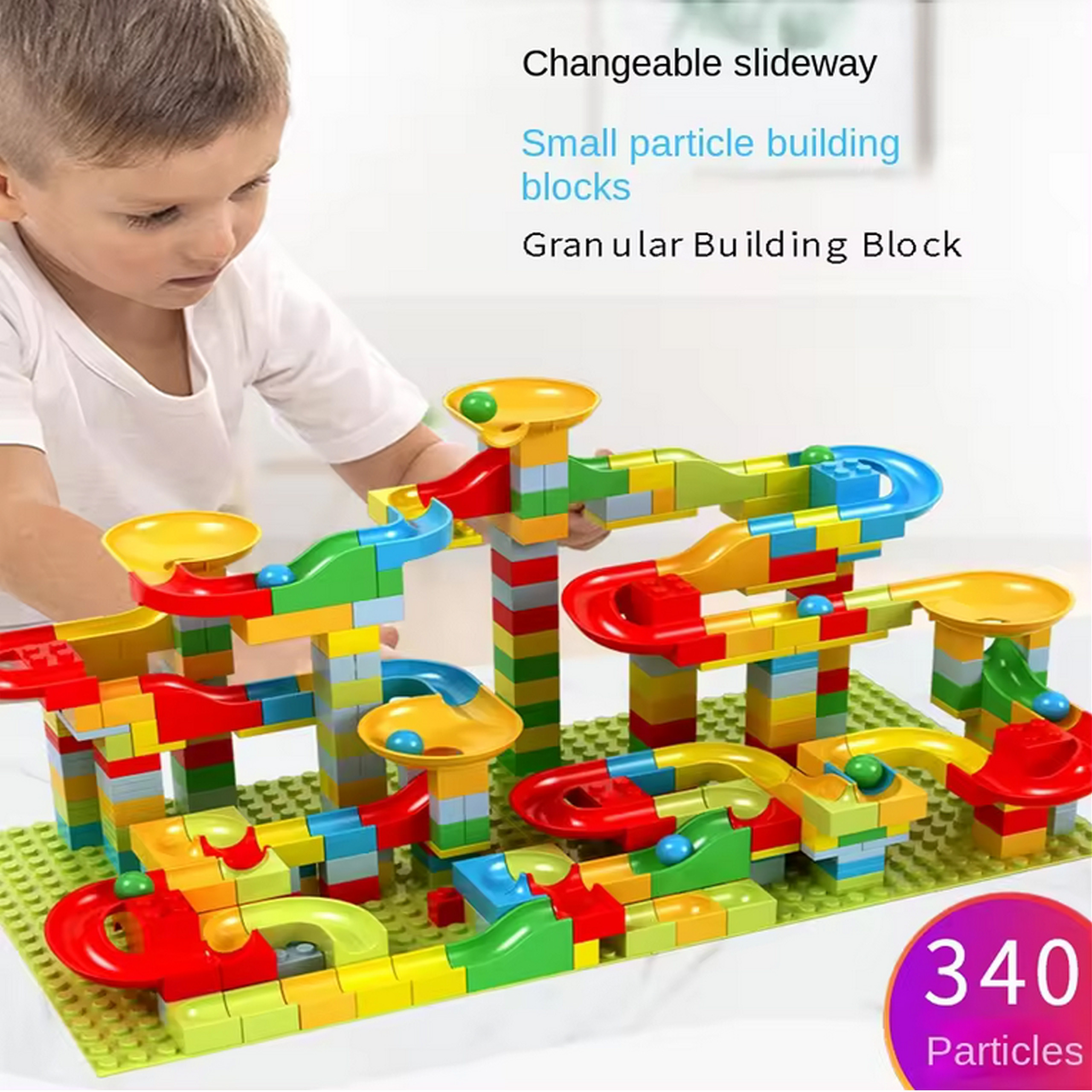 WOOPIE Ball Track Ball Track Slide for Balls 340 pcs. - Slika 7