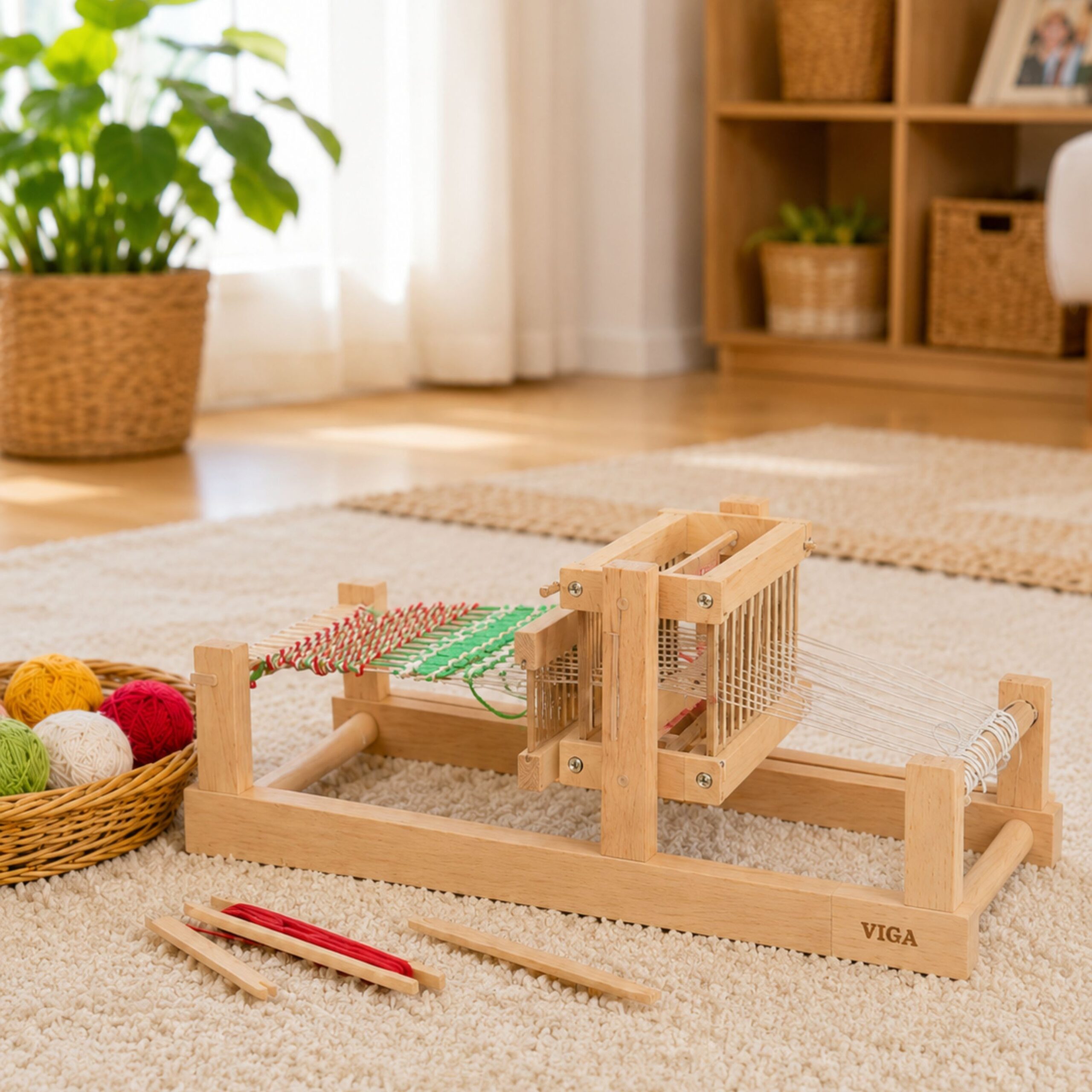 VIGA Weaving Loom Wooden Weaving Workshop FSC Certificate - Slika 6