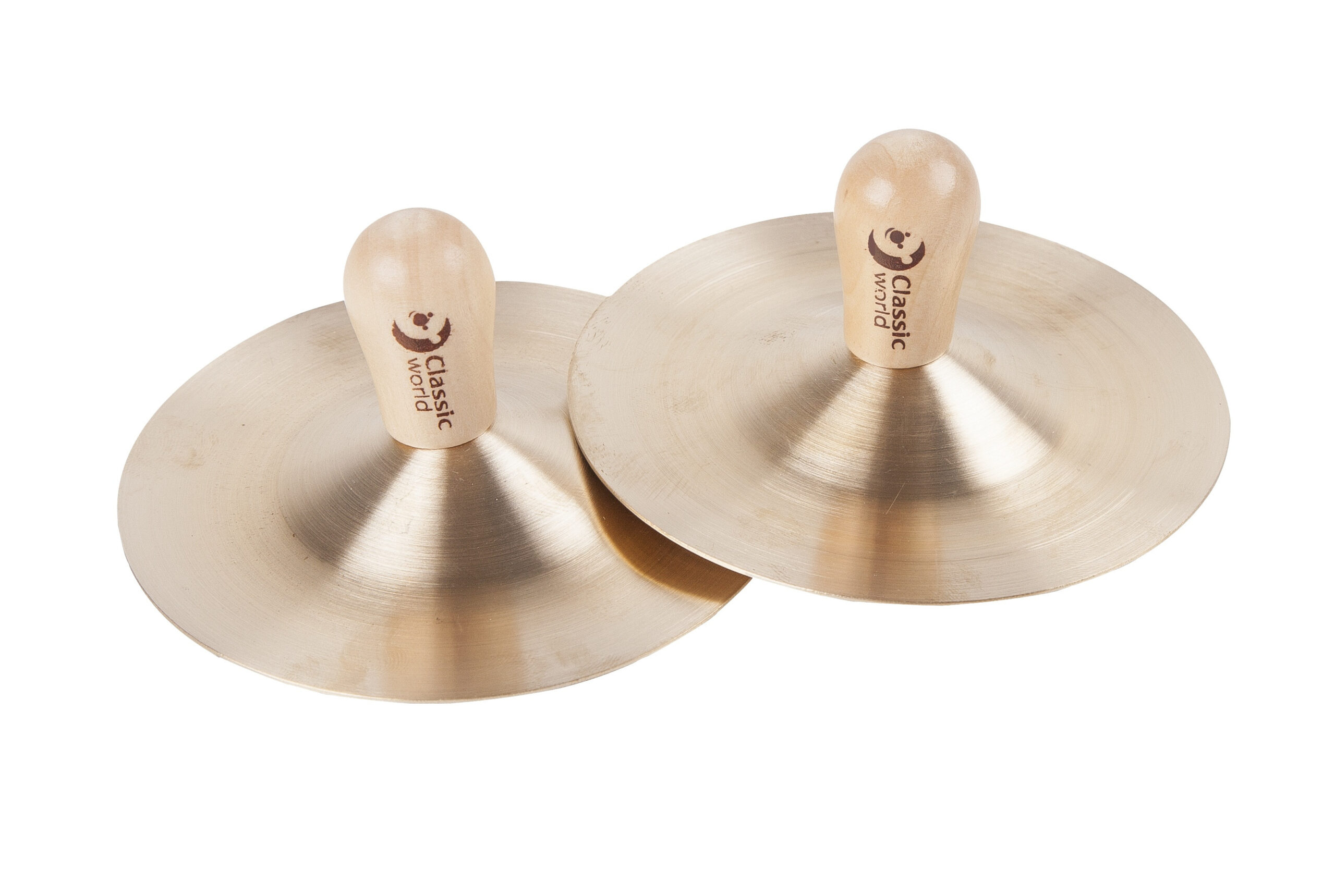 CLASSIC WORLD EDU Musical Instrument Cymbals (15 cm) for Children 2 pcs. - Slika 5