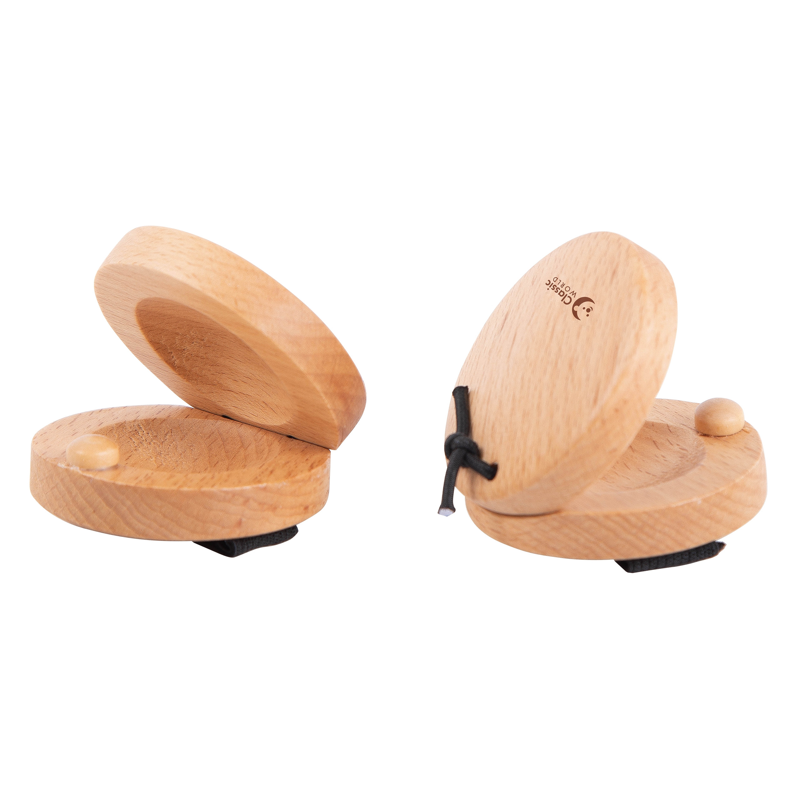 CLASSIC WORLD EDU Wooden Hand Instrument Castanet