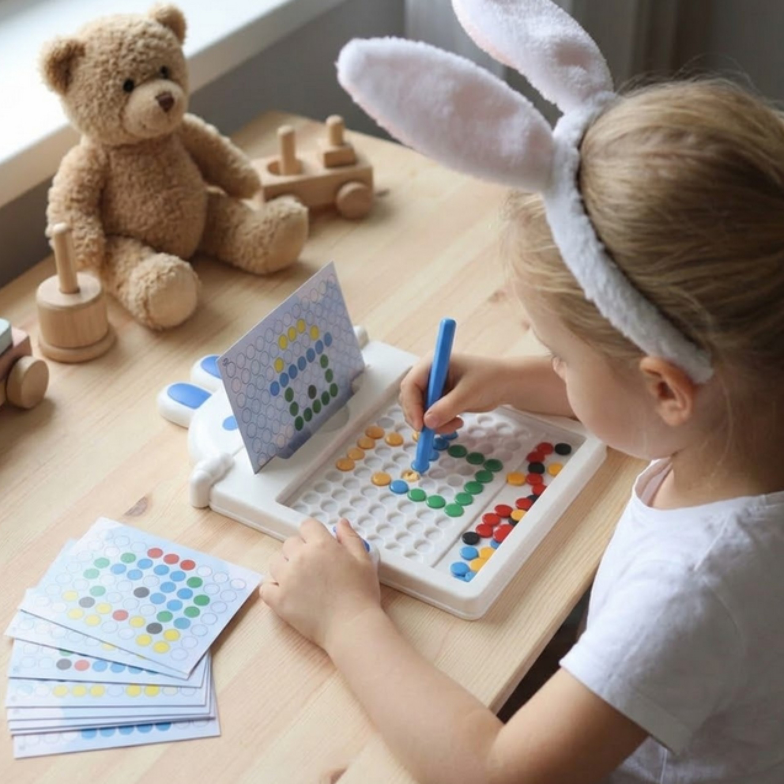 WOOPIE magnetska ploča za djecu Montessori MagPad Rabbit - Slika 4
