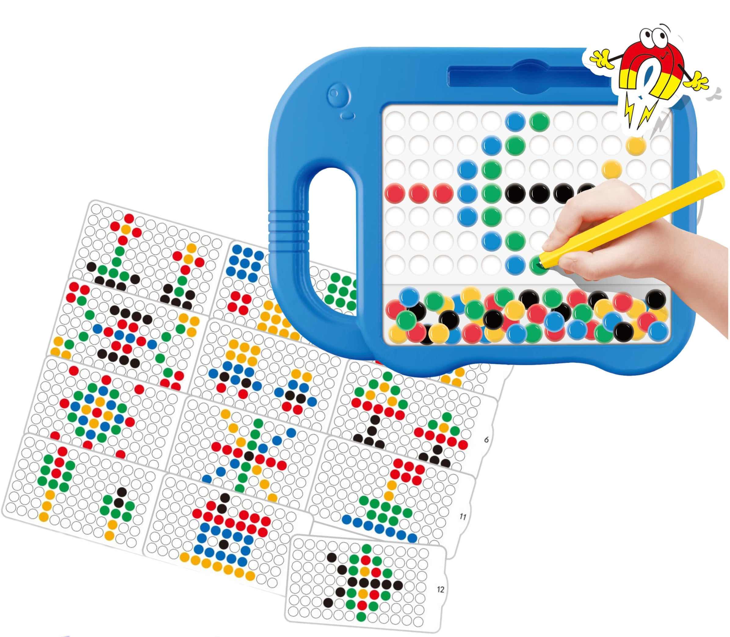 WOOPIE magnetska ploča za djecu Montessori MagPad Rabbit - Slika 5