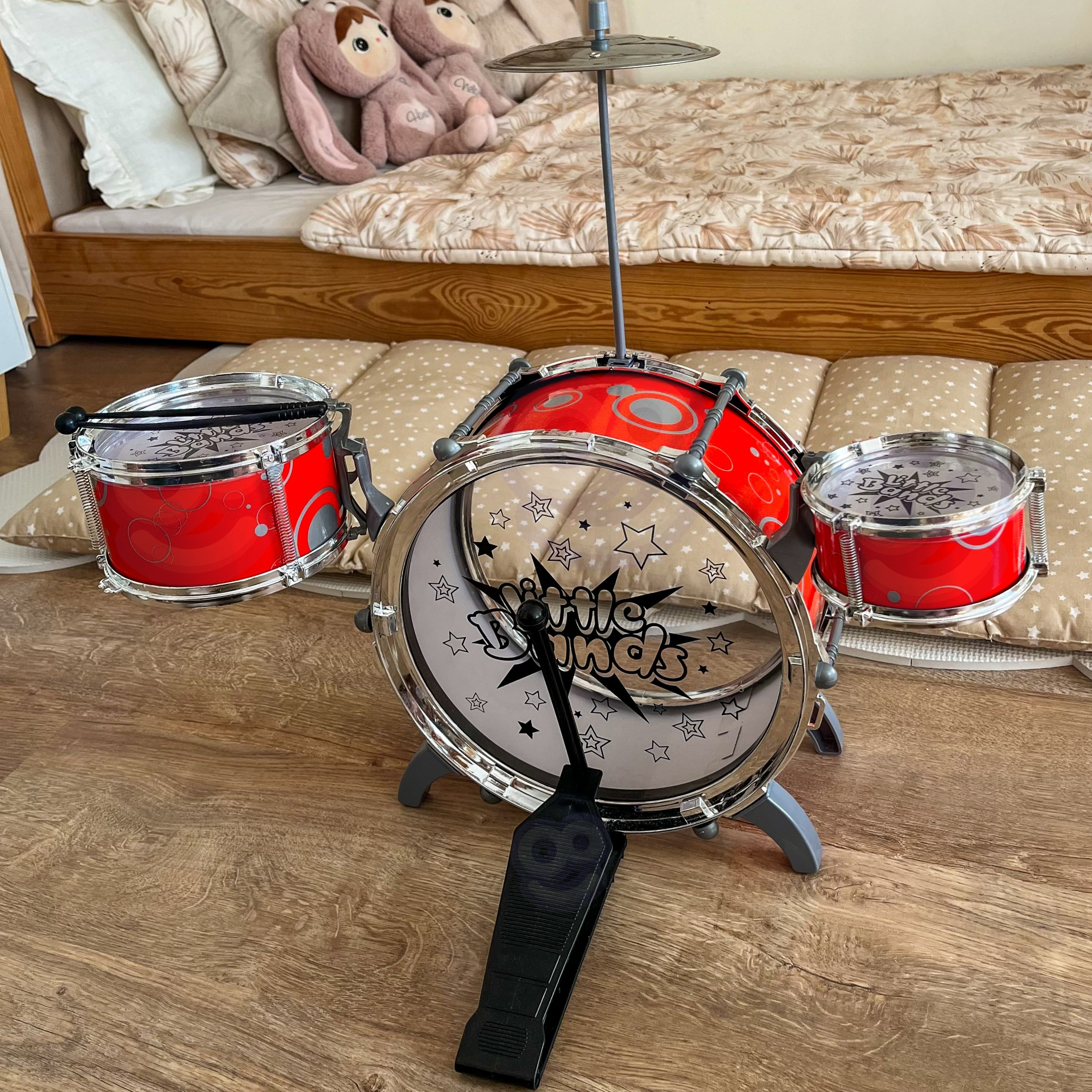 WOOPIE Educational Drum Set for Kids Learning Music - Slika 2