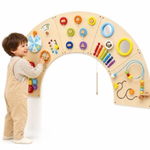 VIGA Montessori Arch Wall Manipulative Board
