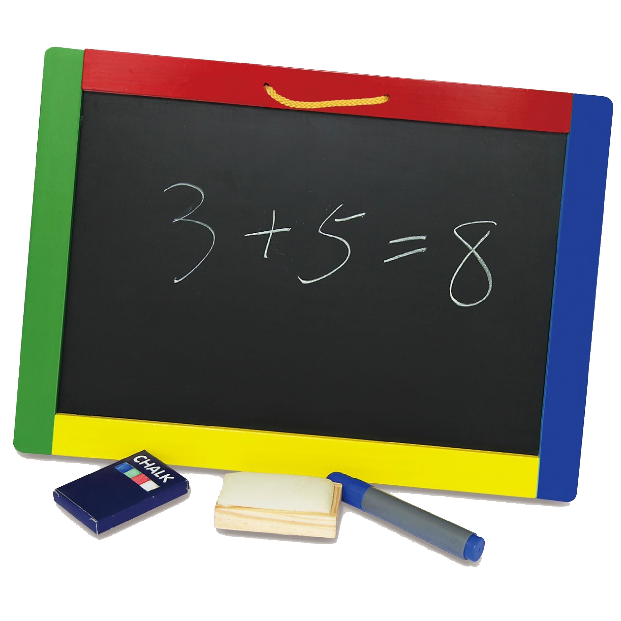 VIGA Wooden Double-Sided Magnetic Chalk Board Accessories - Slika 2