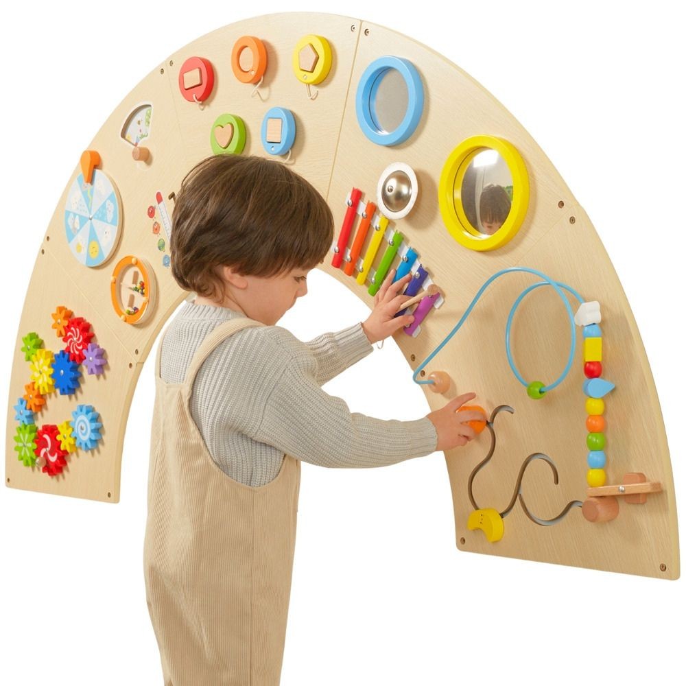 VIGA Montessori Arch Wall Manipulative Board - Slika 3