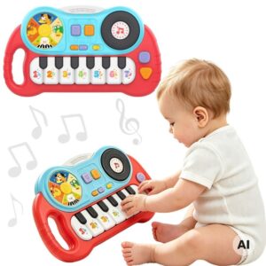 Woopie Interactive Piano for Kids Organ Educational Sounds