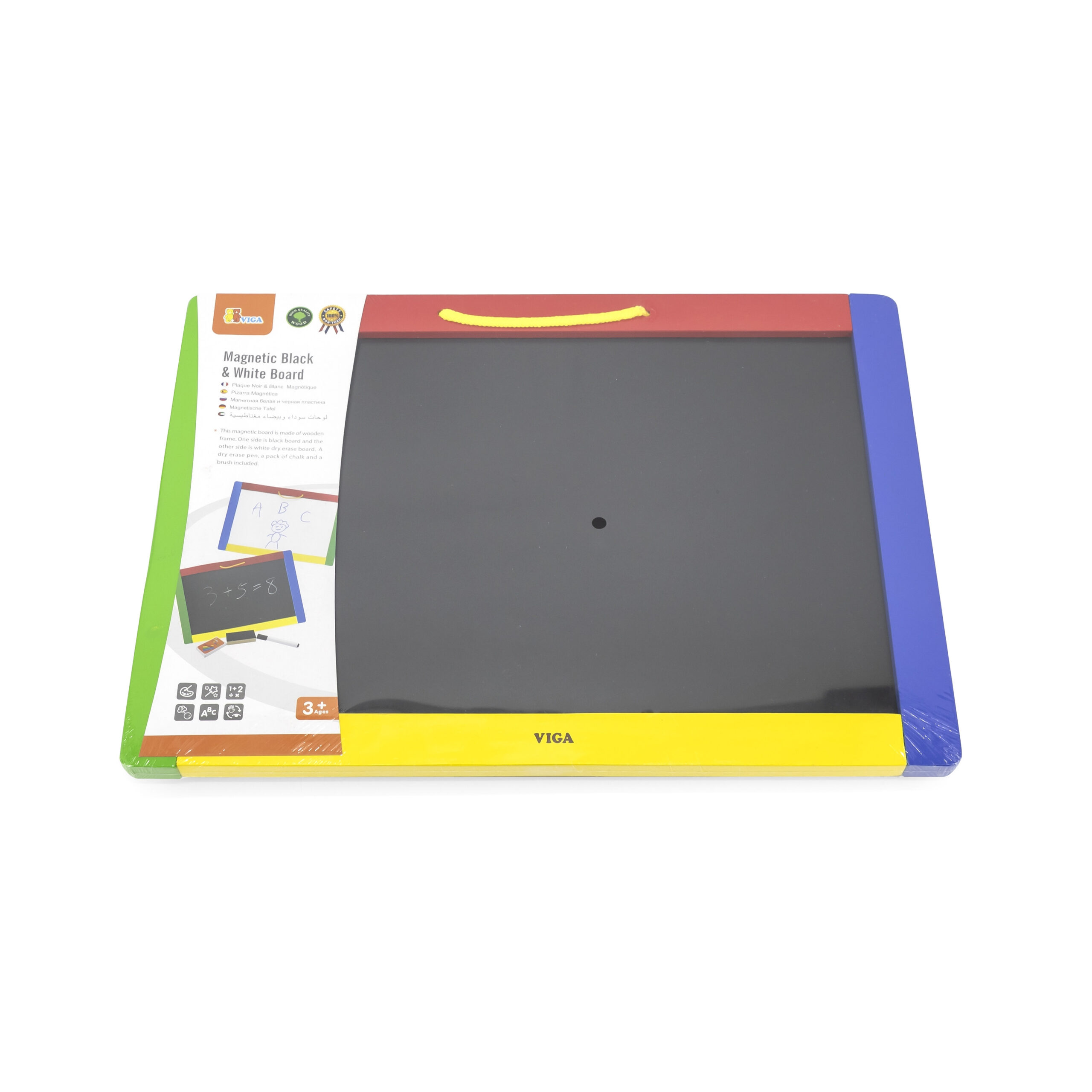 VIGA Wooden Double-Sided Magnetic Chalk Board Accessories - Slika 5