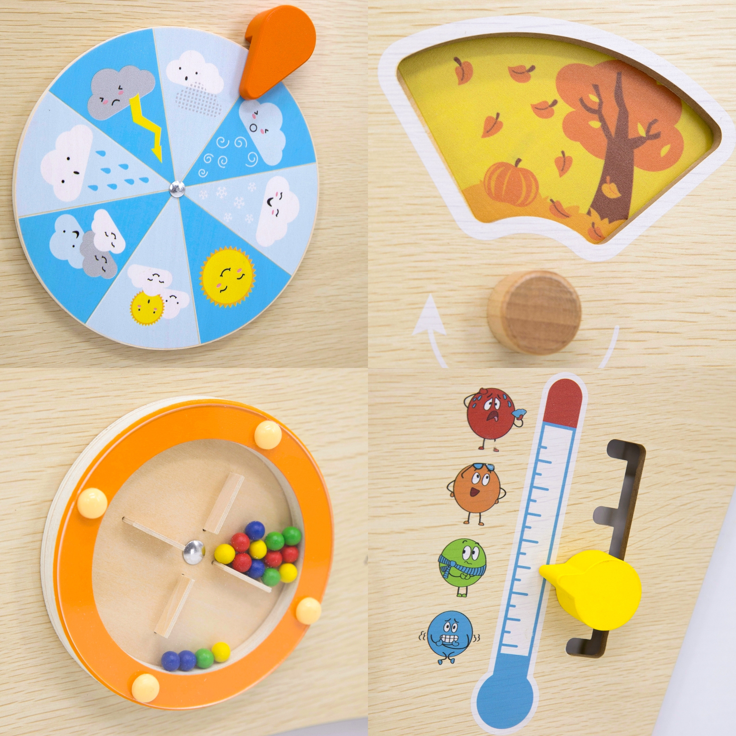 VIGA Montessori Arch Wall Manipulative Board - Slika 7