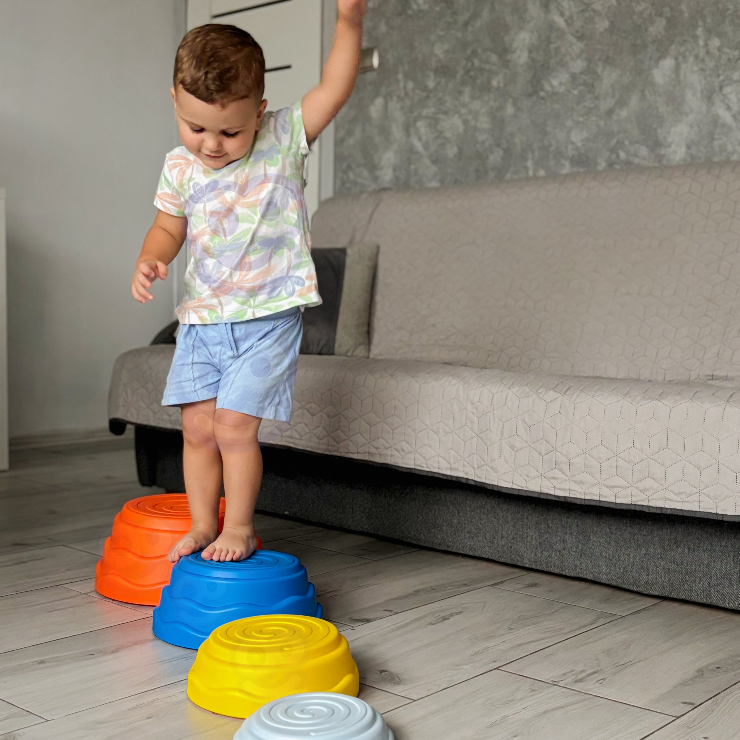 WOOPIE Balance Stones Sensory Balance Training 5 pcs - Slika 4
