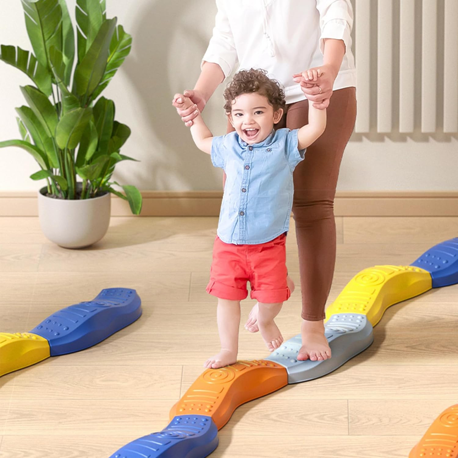 WOOPIE Modular Balance Beam Track Sensory Path Circle - Slika 6