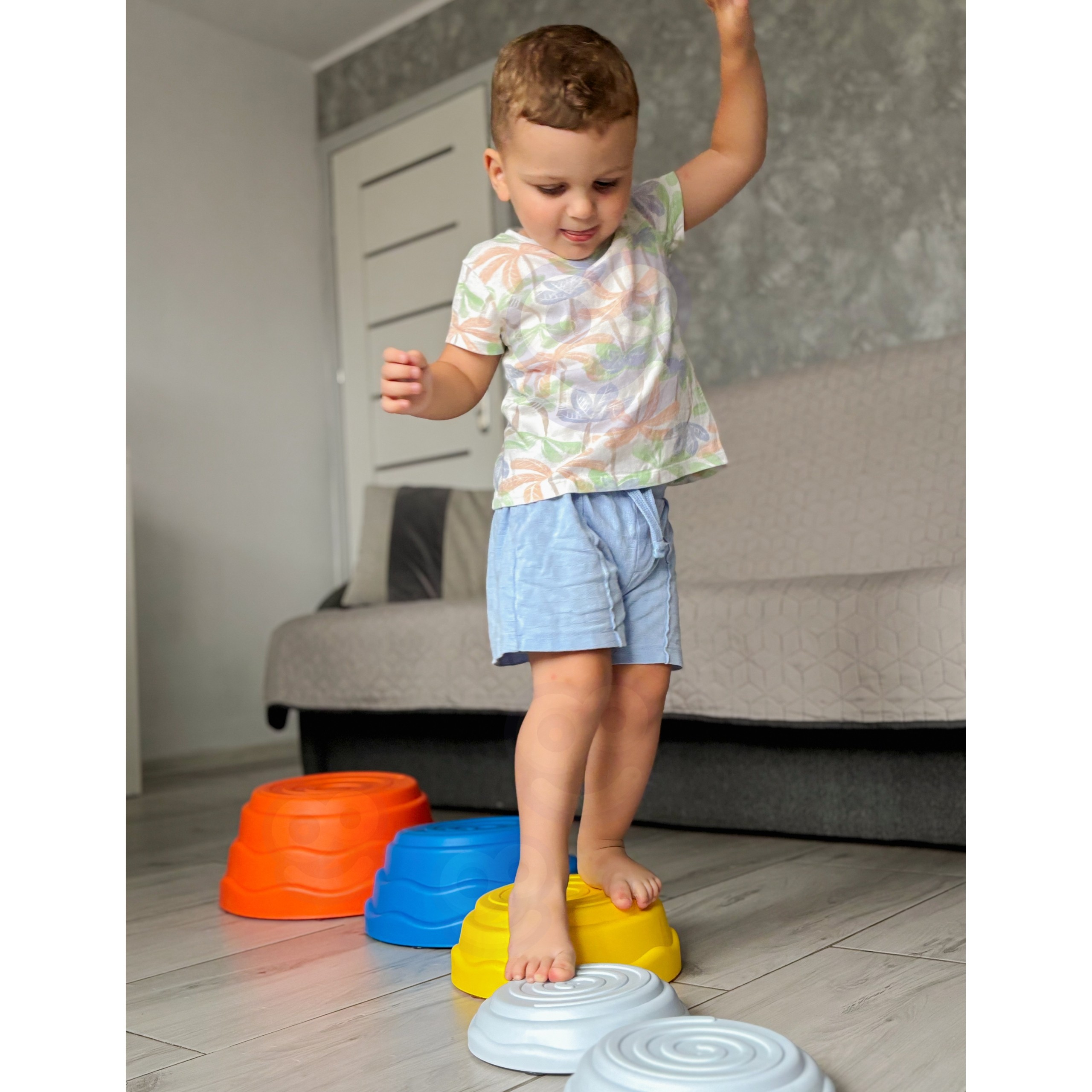 WOOPIE Balance Stones Sensory Balance Training 5 pcs - Slika 5