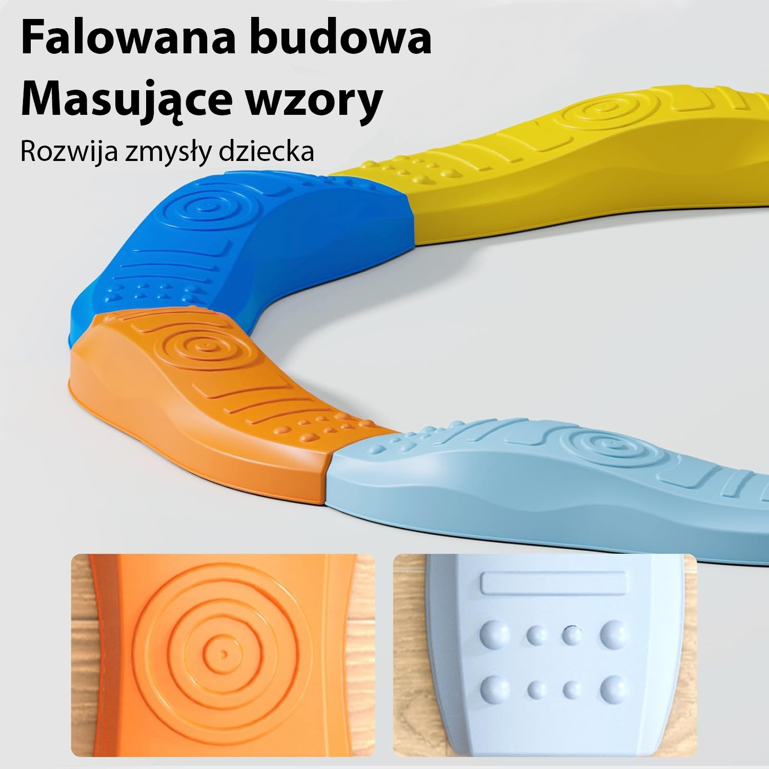 WOOPIE Modular Balance Beam Track Sensory Path Circle - Slika 7
