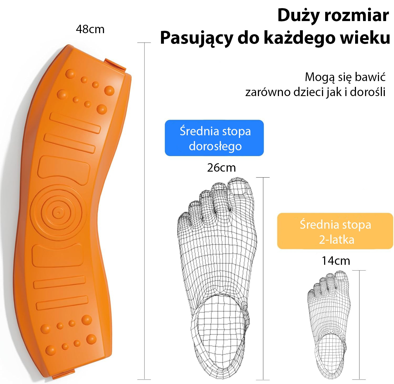 WOOPIE Modular Balance Beam Track Sensory Path Circle - Slika 8