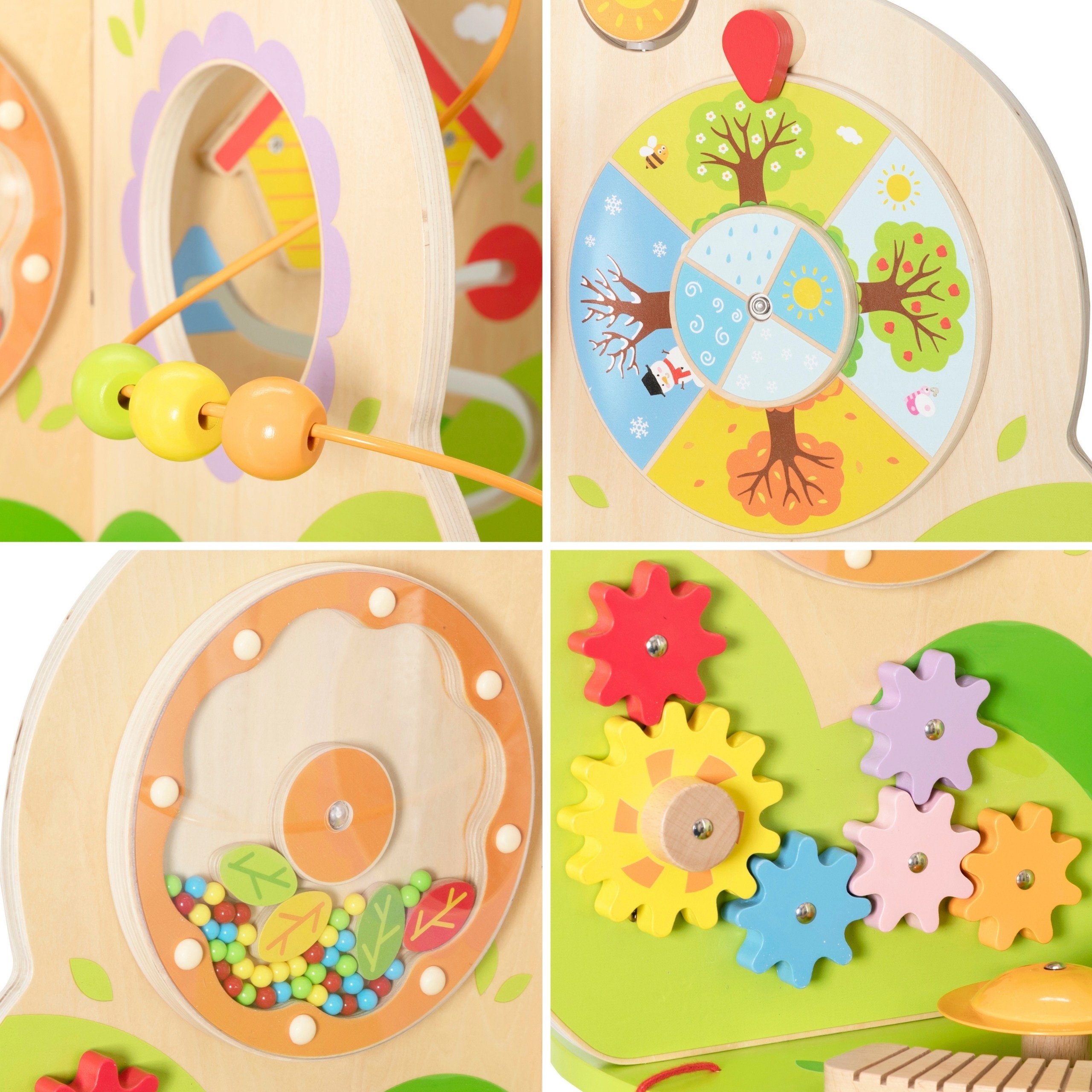 VIGA Wooden Activity Tree Music Educational Center 18m+ - Slika 8