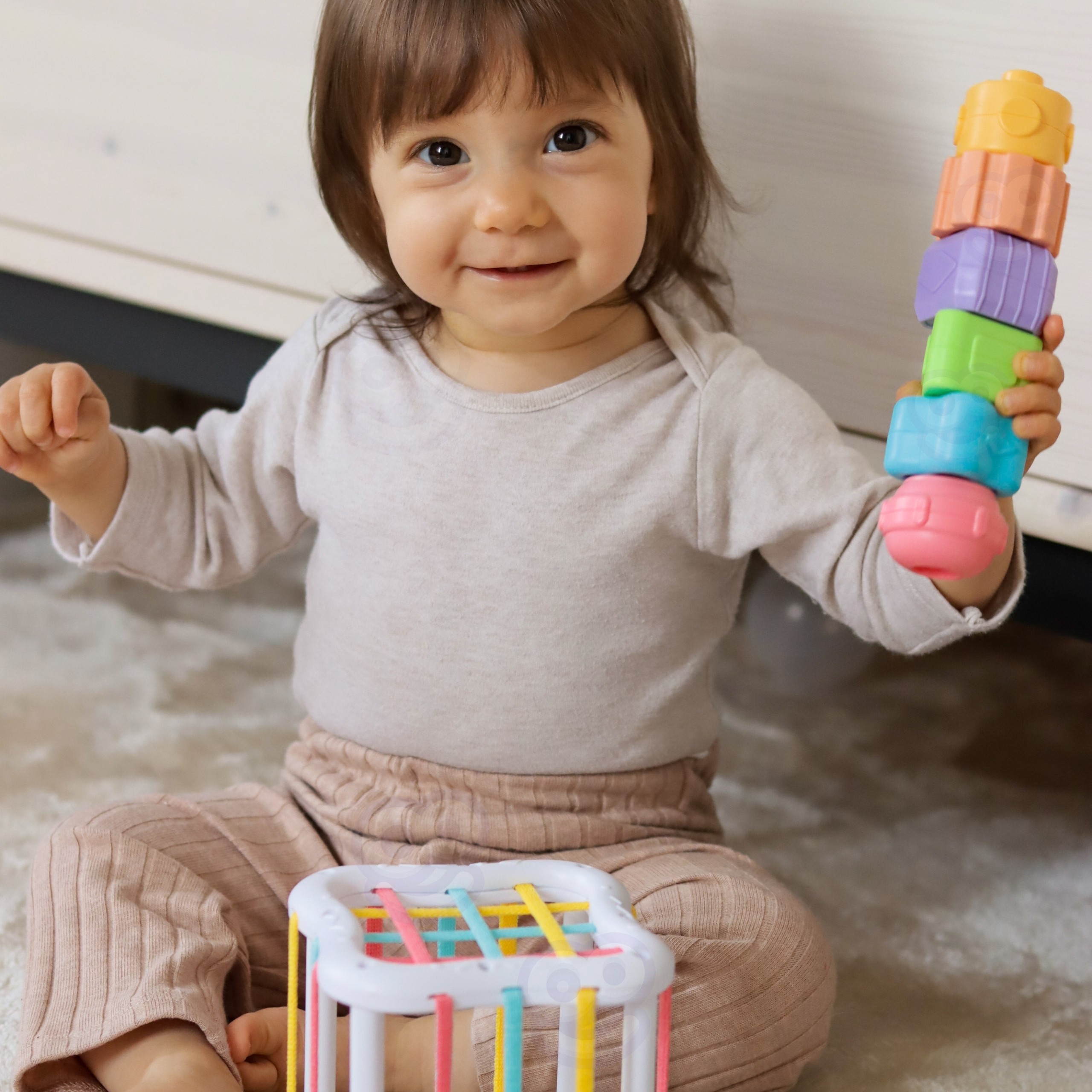 WOOPIE GREEN Box 5in1 Montessori edukativni 11-12M FSC - Slika 3
