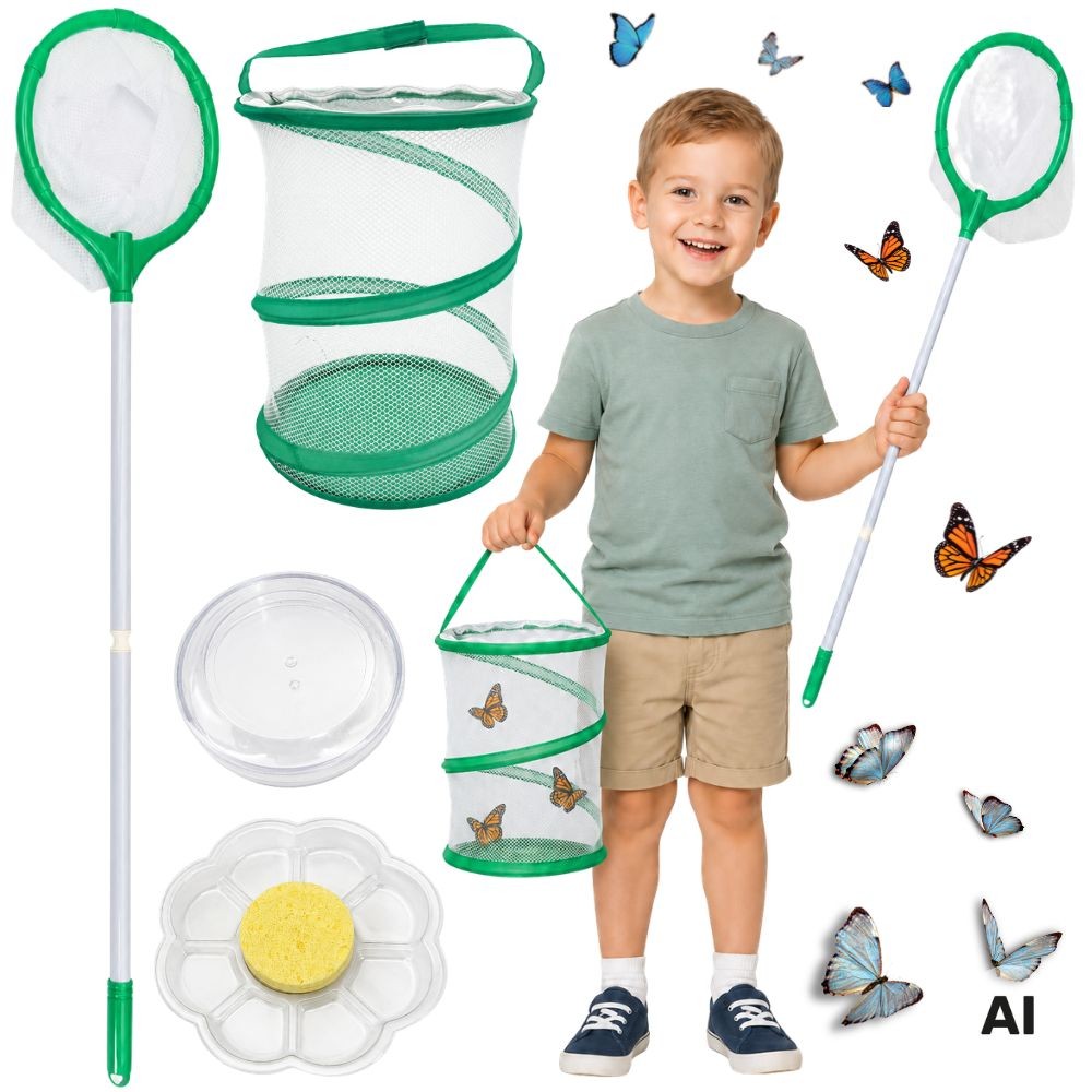 Woopie Butterfly Breeding set STEM set Mesh dodaci