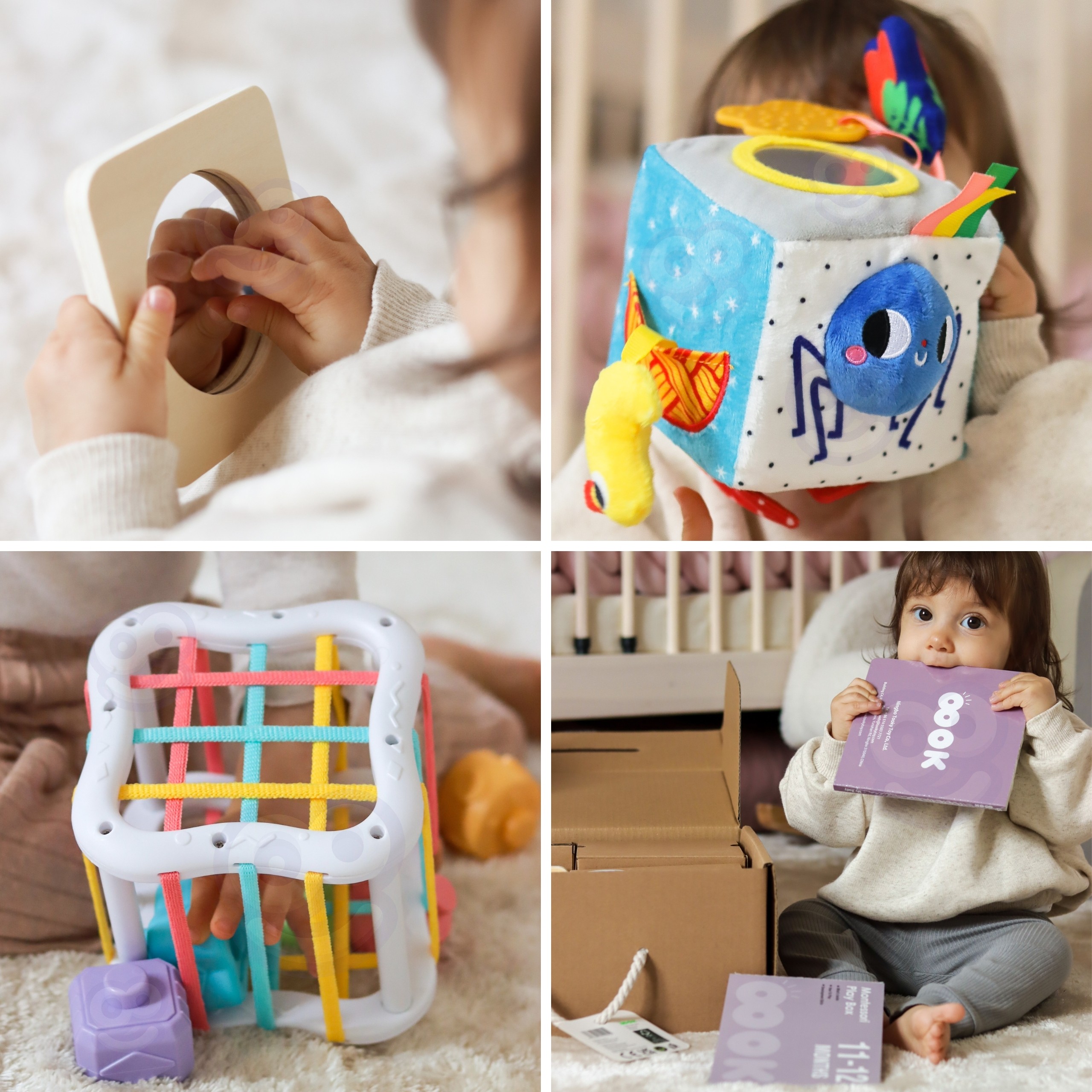 WOOPIE GREEN Box 5in1 Montessori edukativni 11-12M FSC - Slika 7