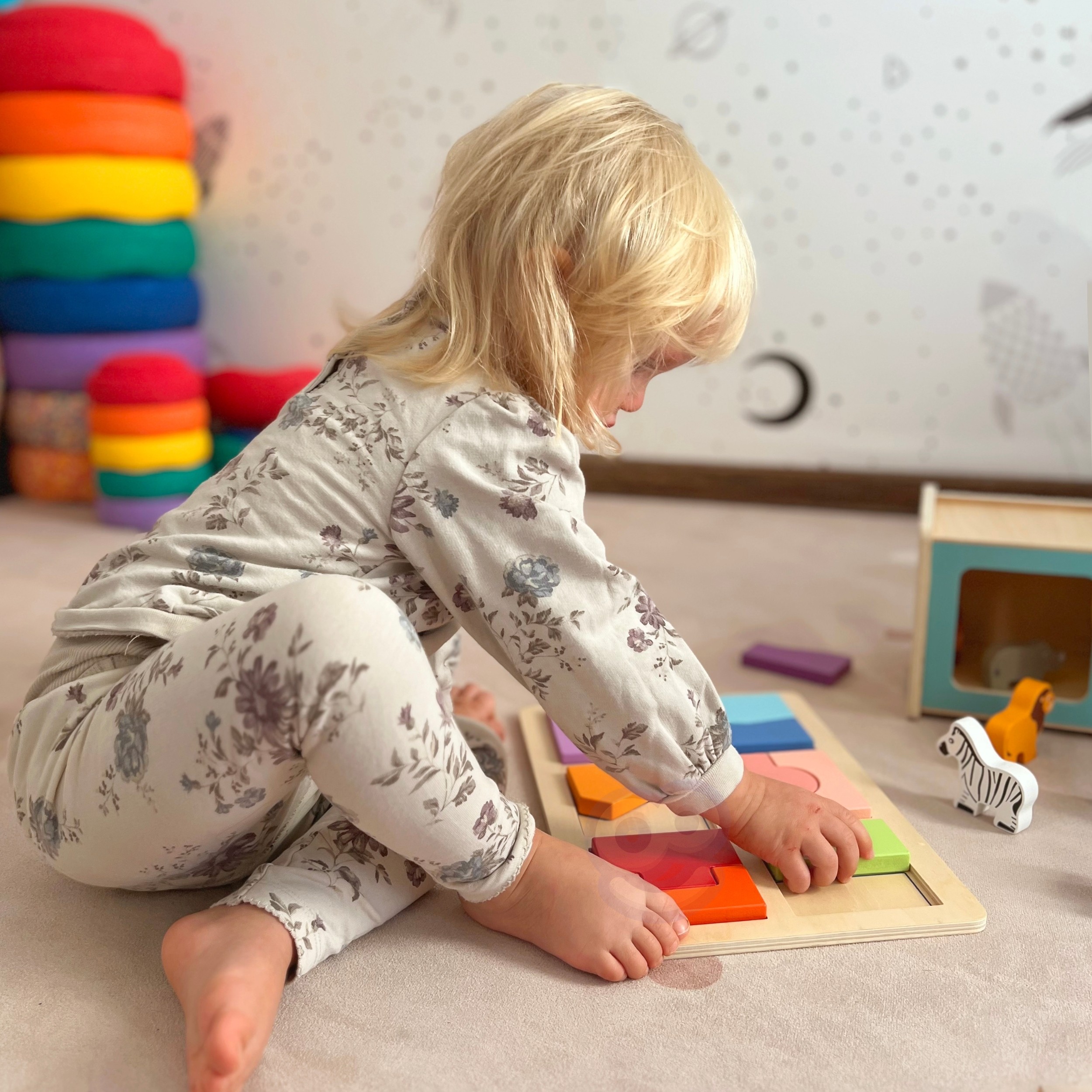 WOOPIE GREEN Box XXL Montessori Educational 7in1 Sensory Box 31-36 Months FSC - Slika 3