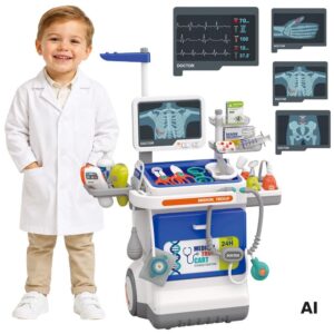 WOOPIE interaktivni Little liječnik’s Trolley medicinski set X-ray 115cm