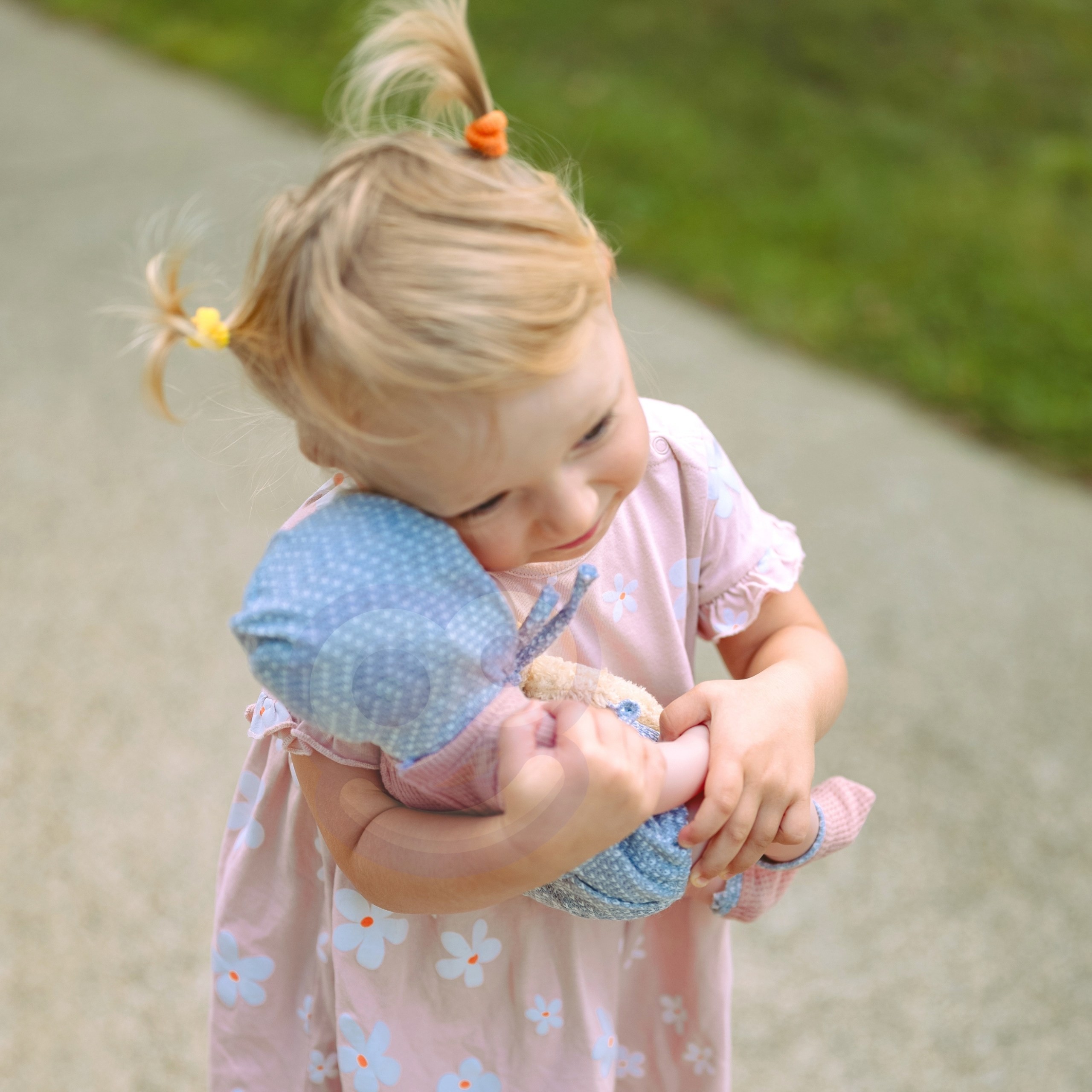 WOOPIE ROYAL Baby Doll 36 cm in Teddy Bear Outfit Feeding Accessories - Slika 7