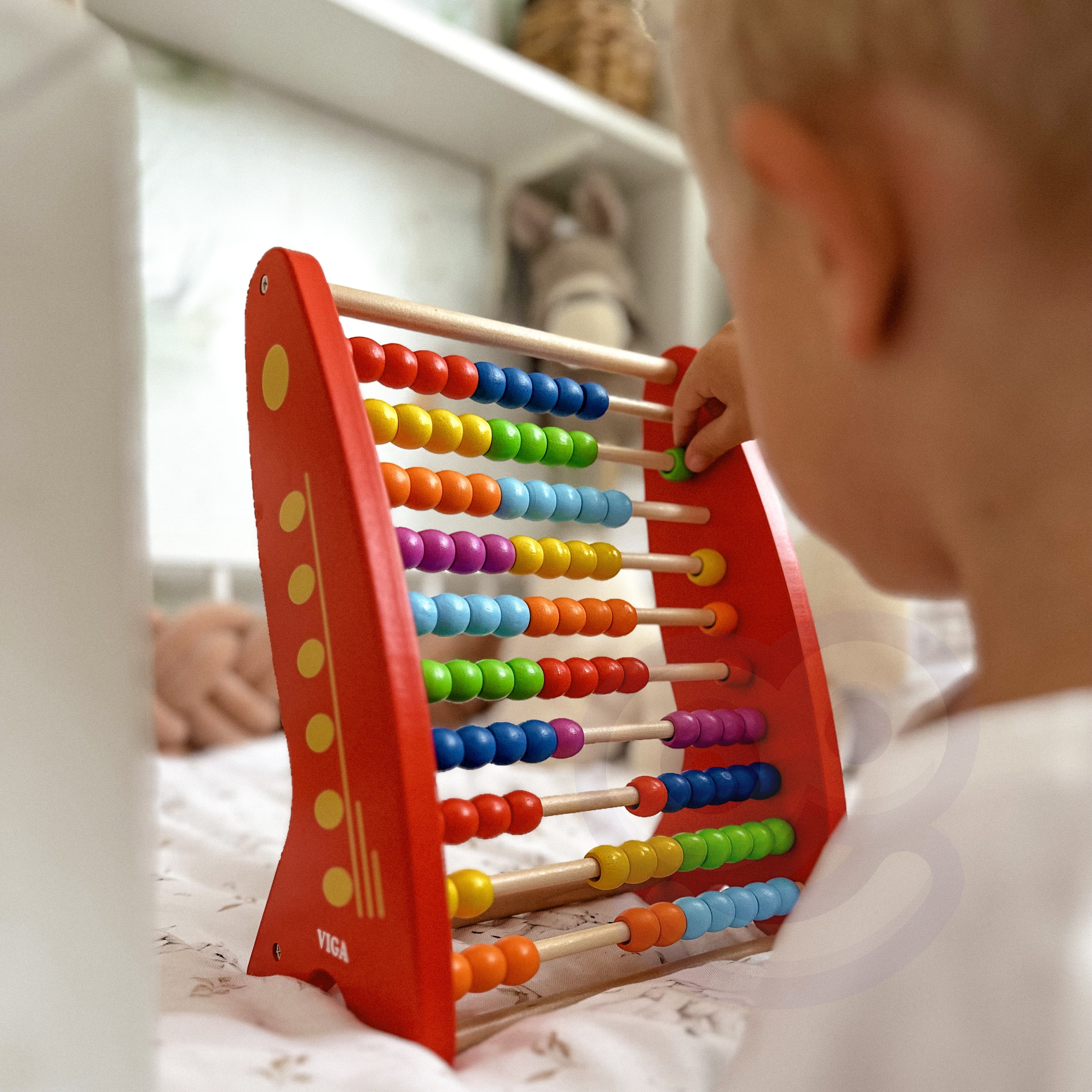 VIGA Wooden Educational Abacus - Slika 2
