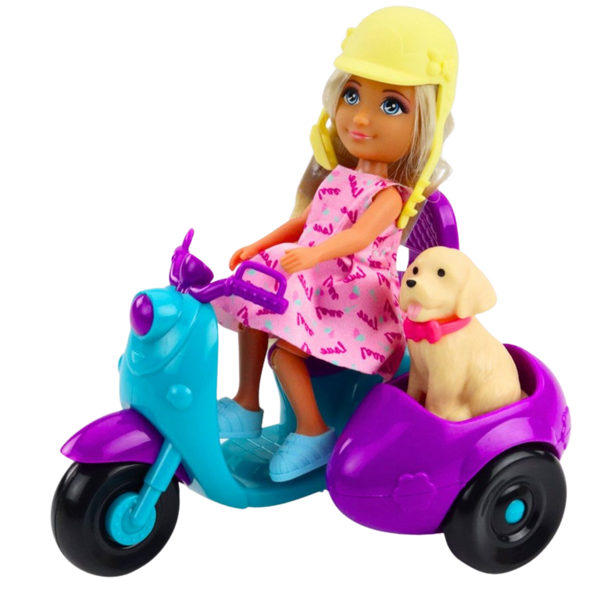 WOOPIE ROYAL Scooter Doll with Dog - Slika 5