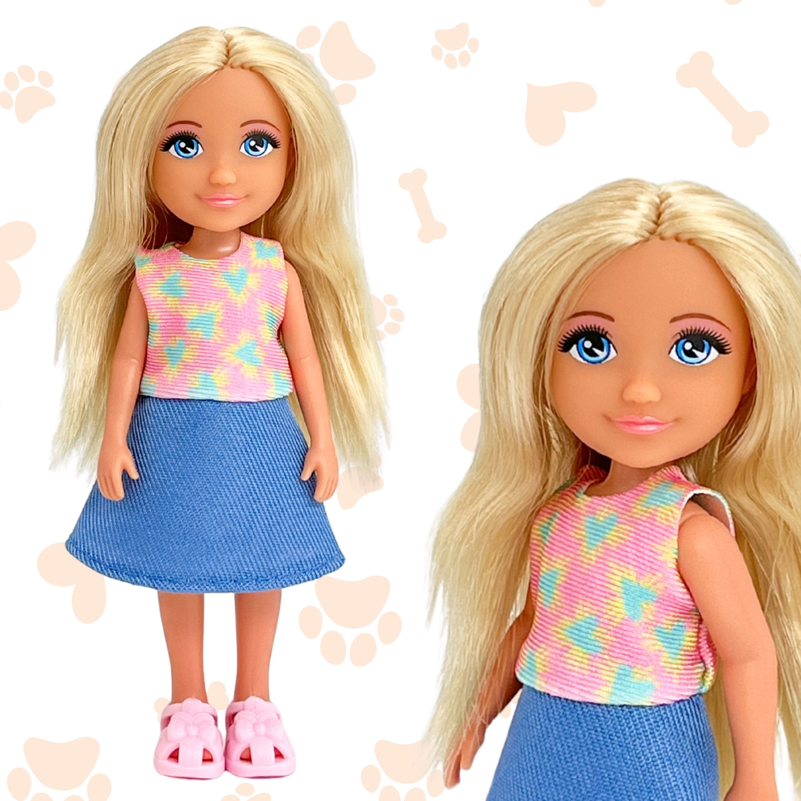 WOOPIE ROYAL Doll Set with Adorable Puppies and Accessories - Slika 4