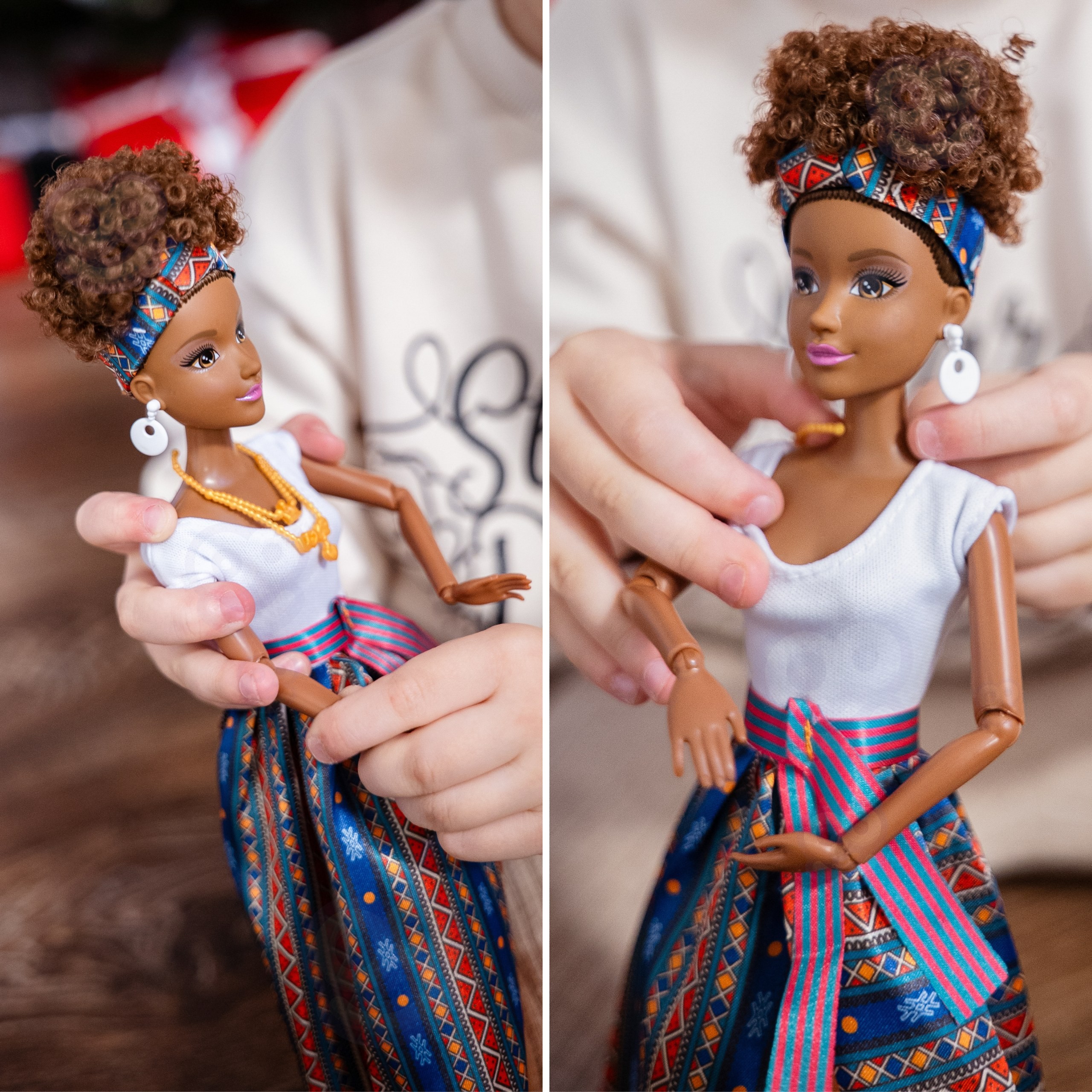 WOOPIE ROYAL Lili Mulatto Doll in an Elegant Dress - Slika 3