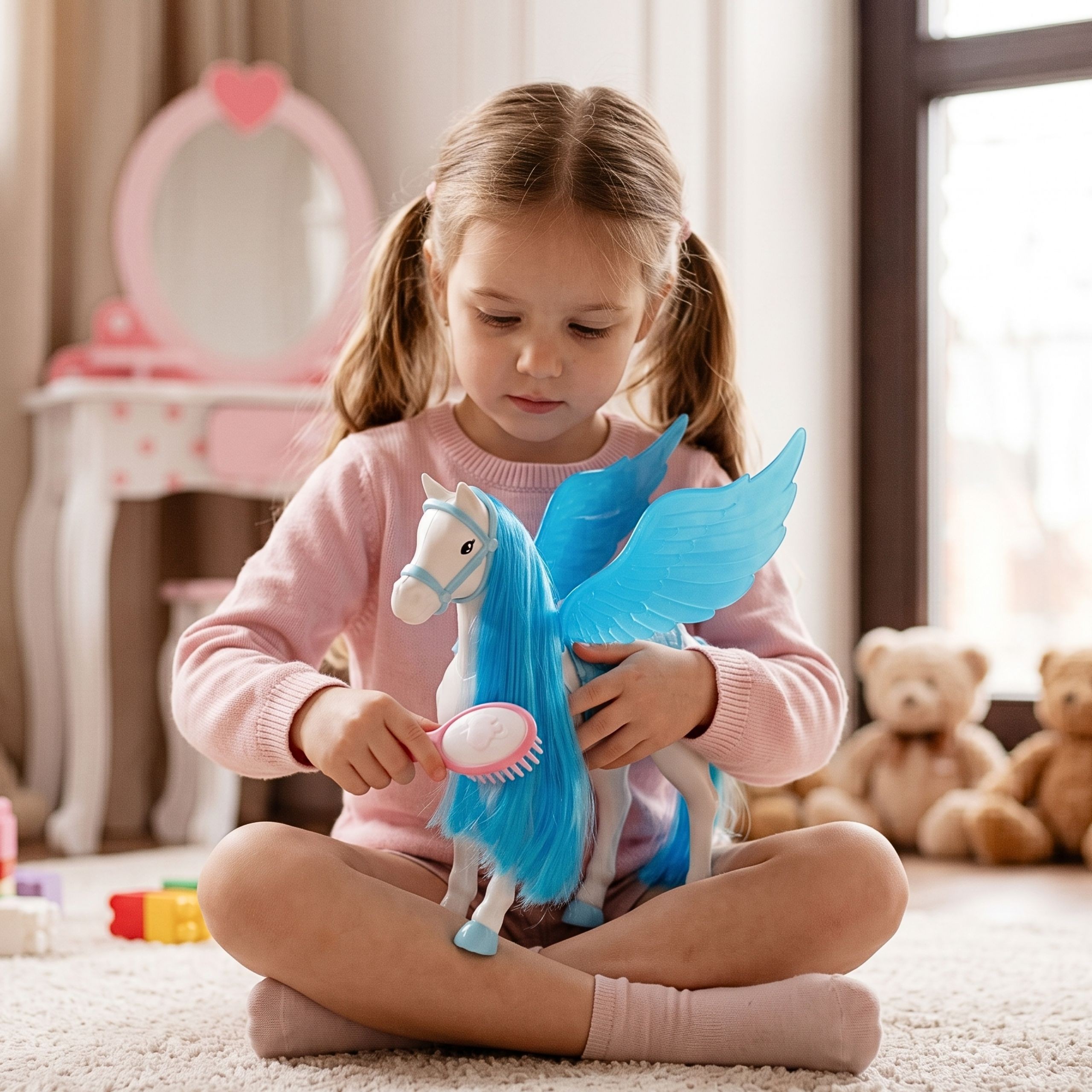 WOOPIE ROYAL Interactive Magical Pegasus Horse for Princess - Slika 3