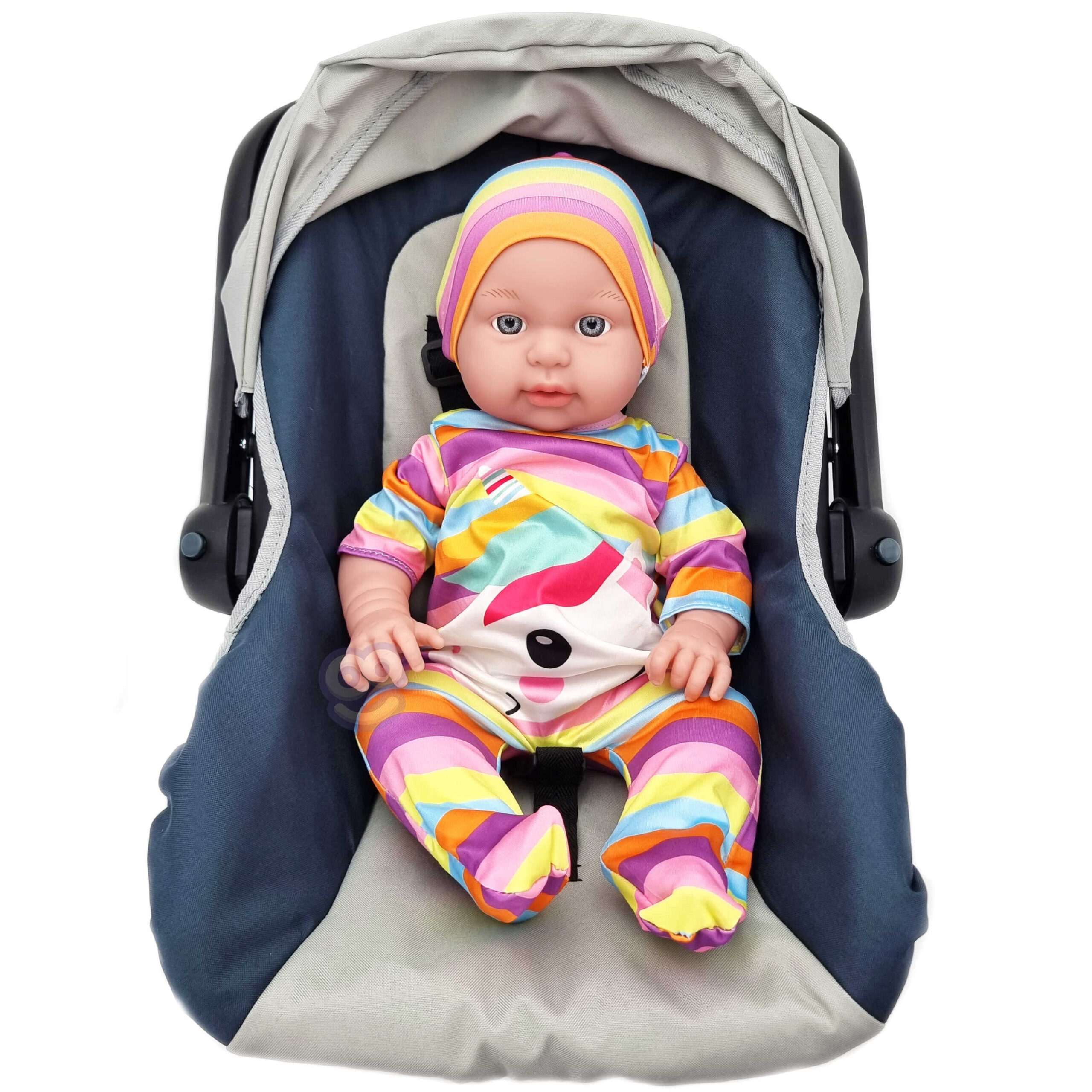 WOOPIE ROYAL Emi Doll 32 cm Fashionable Outfit and Beautiful Black Hair - Slika 7