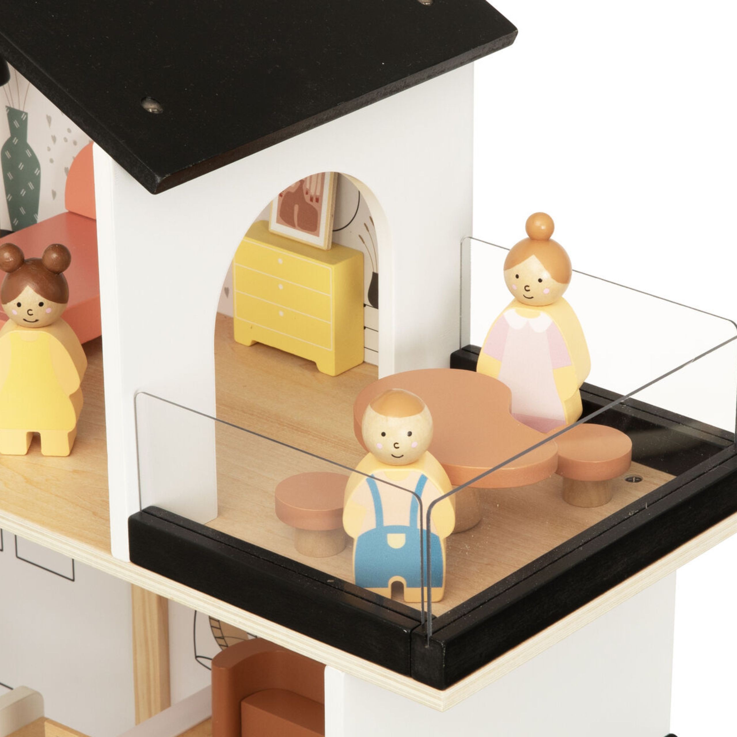CLASSIC WORLD Wooden Farm House Vintage Figure Set 17 pcs. - Slika 4
