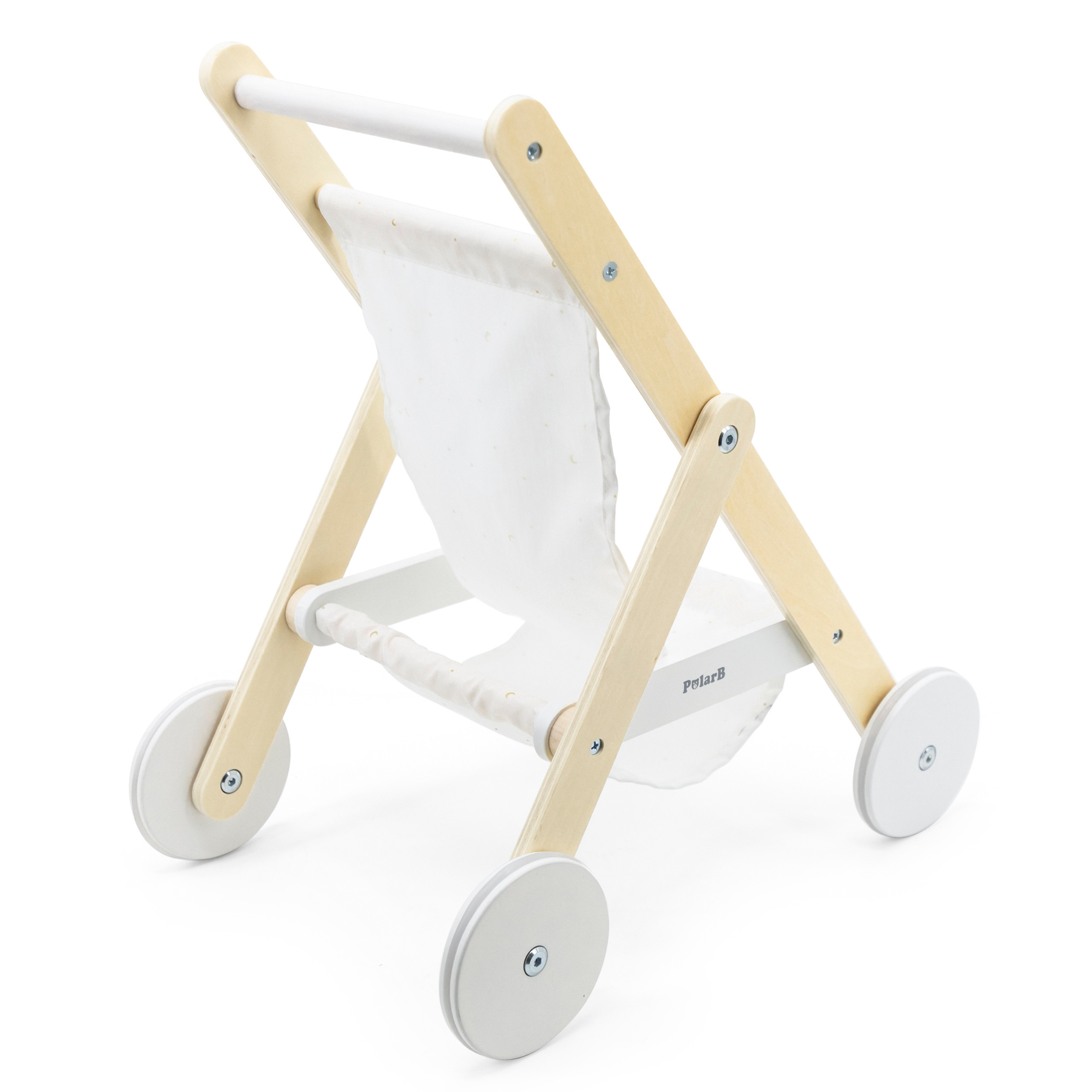 VIGA PolarB Wooden Doll Stroller - Slika 7