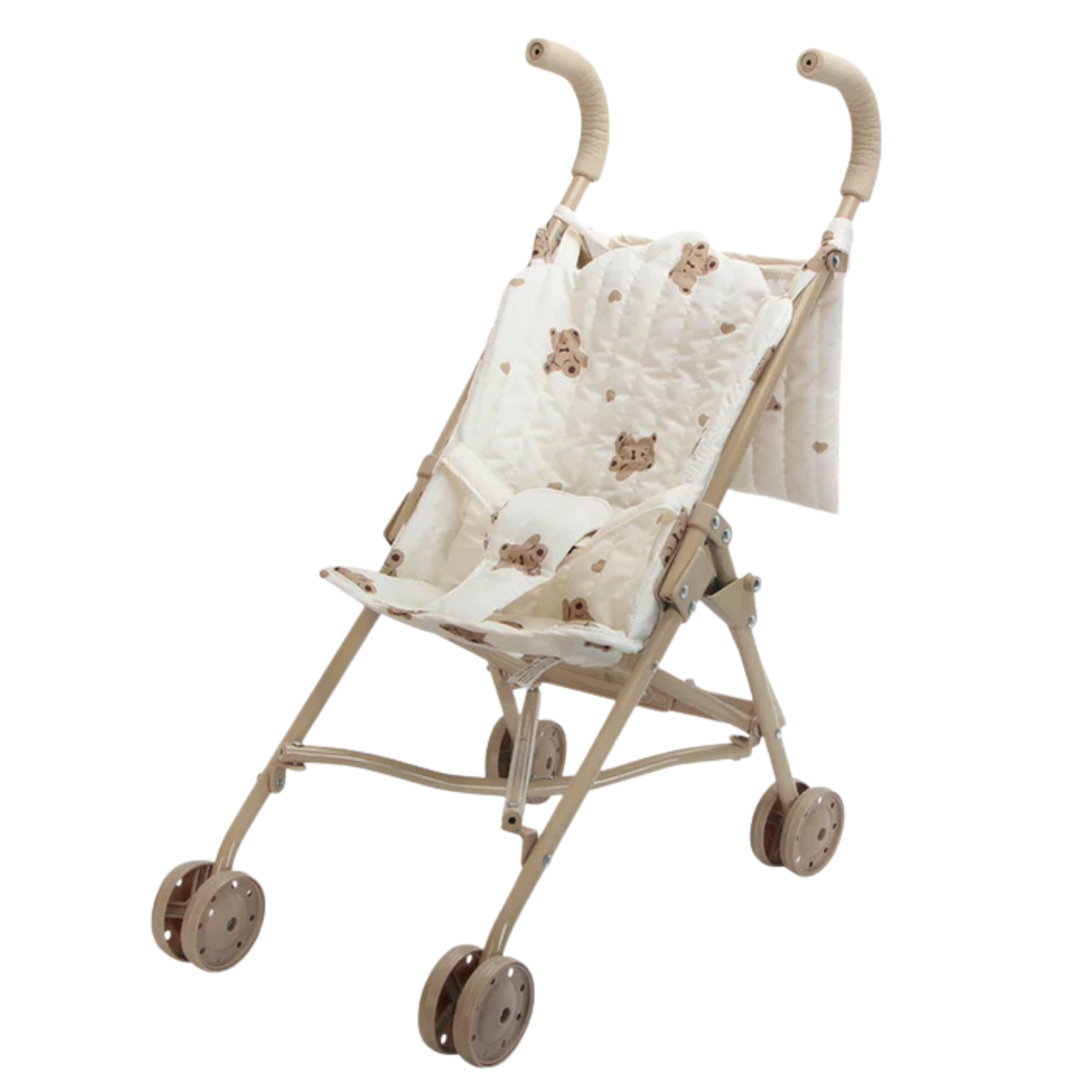 WOOPIE ROYAL Vintage Teddy Bear Doll Stroller - Slika 7