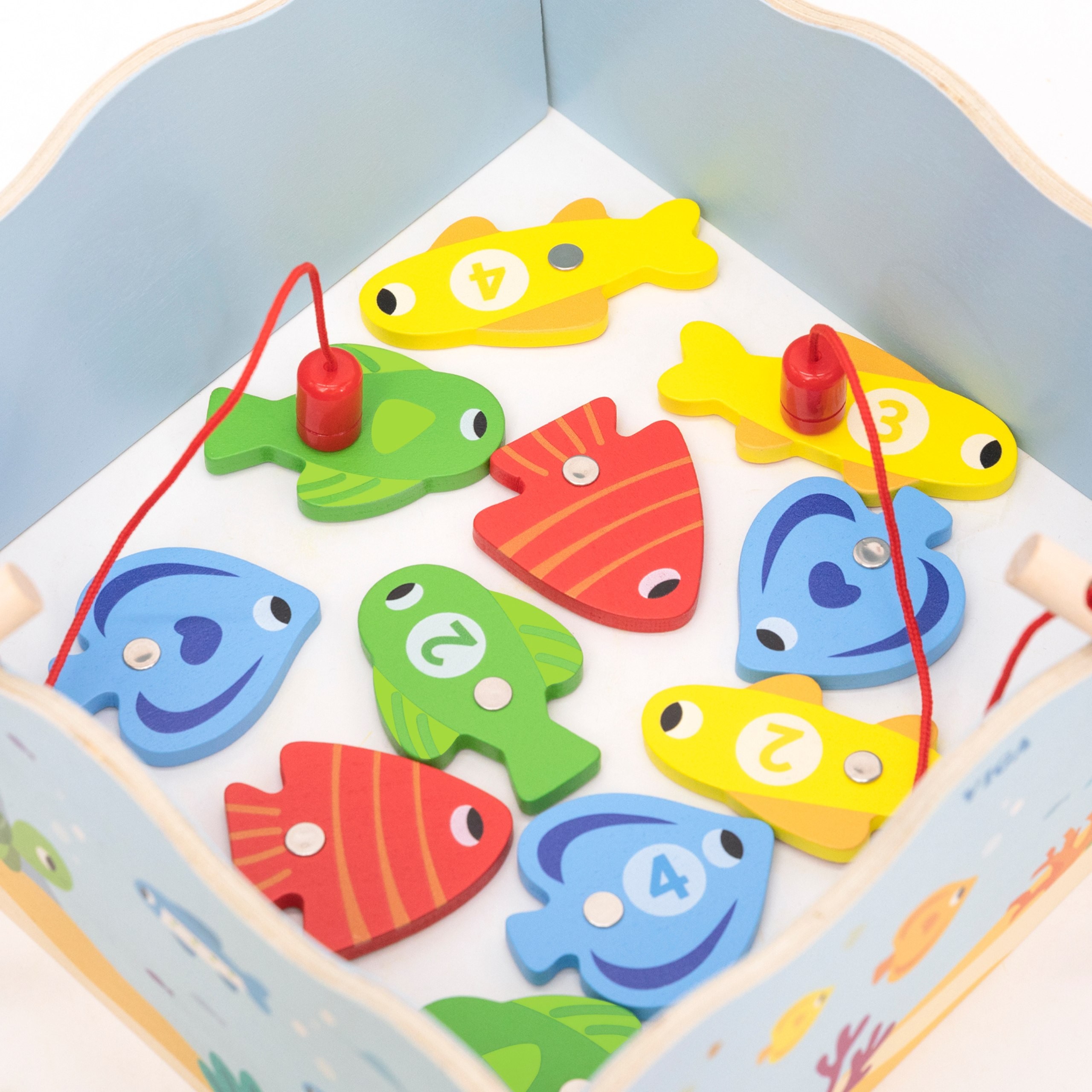 VIGA Wooden Magnetic Fishing Game – Learning and Fun in One - Slika 6