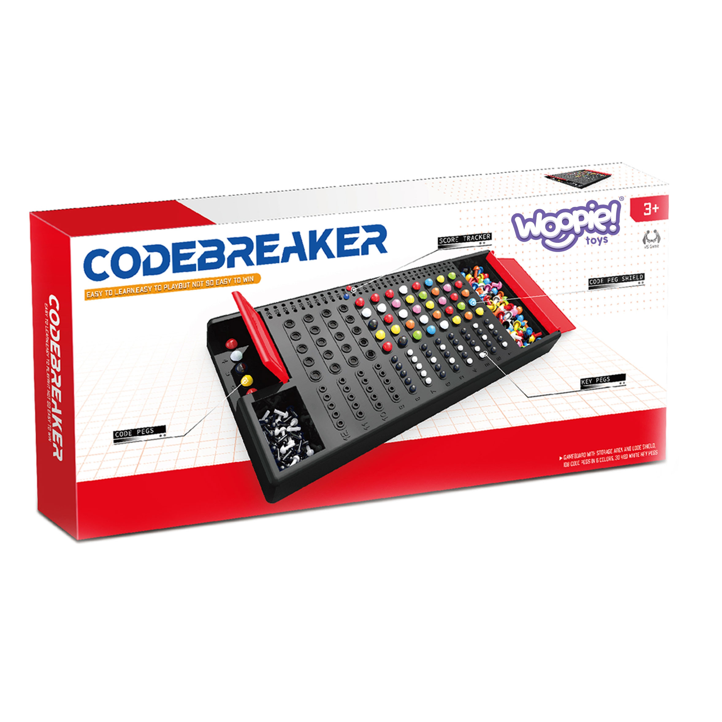 WOOPIE Code Breaker Logic Game - Slika 6
