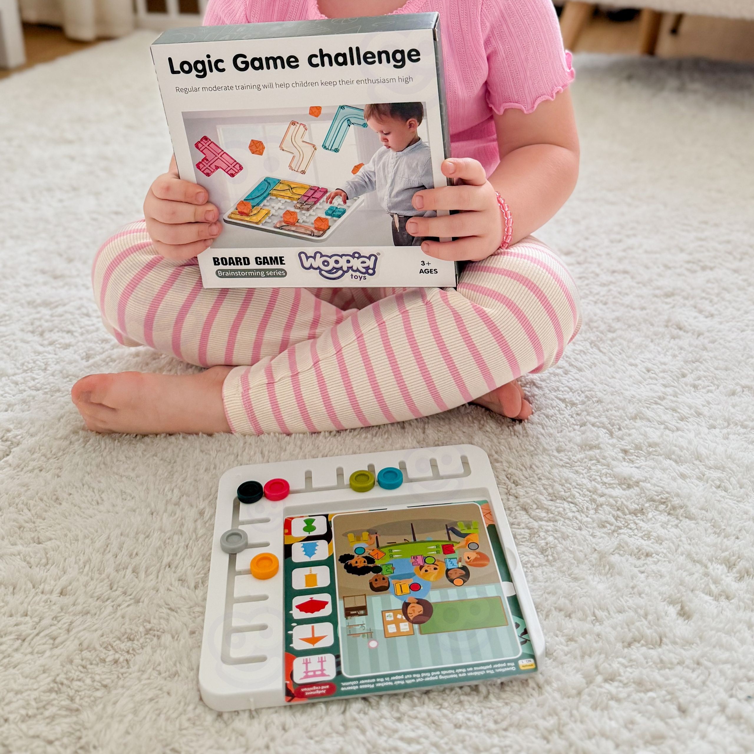 WOOPIE Set of 60 Logic Games 3+ - Slika 4