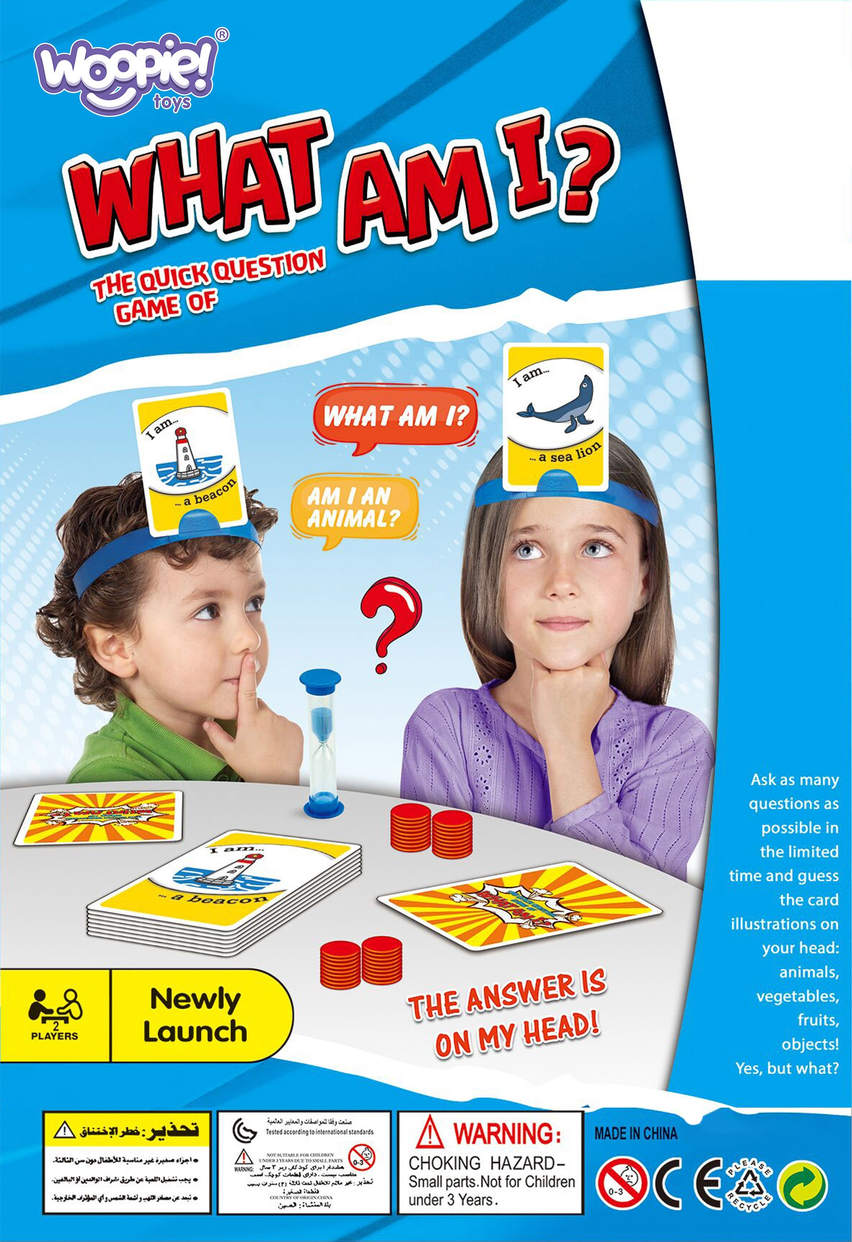 WOOPIE Word Game: Guess Who Am I? For 2 Players - Slika 7