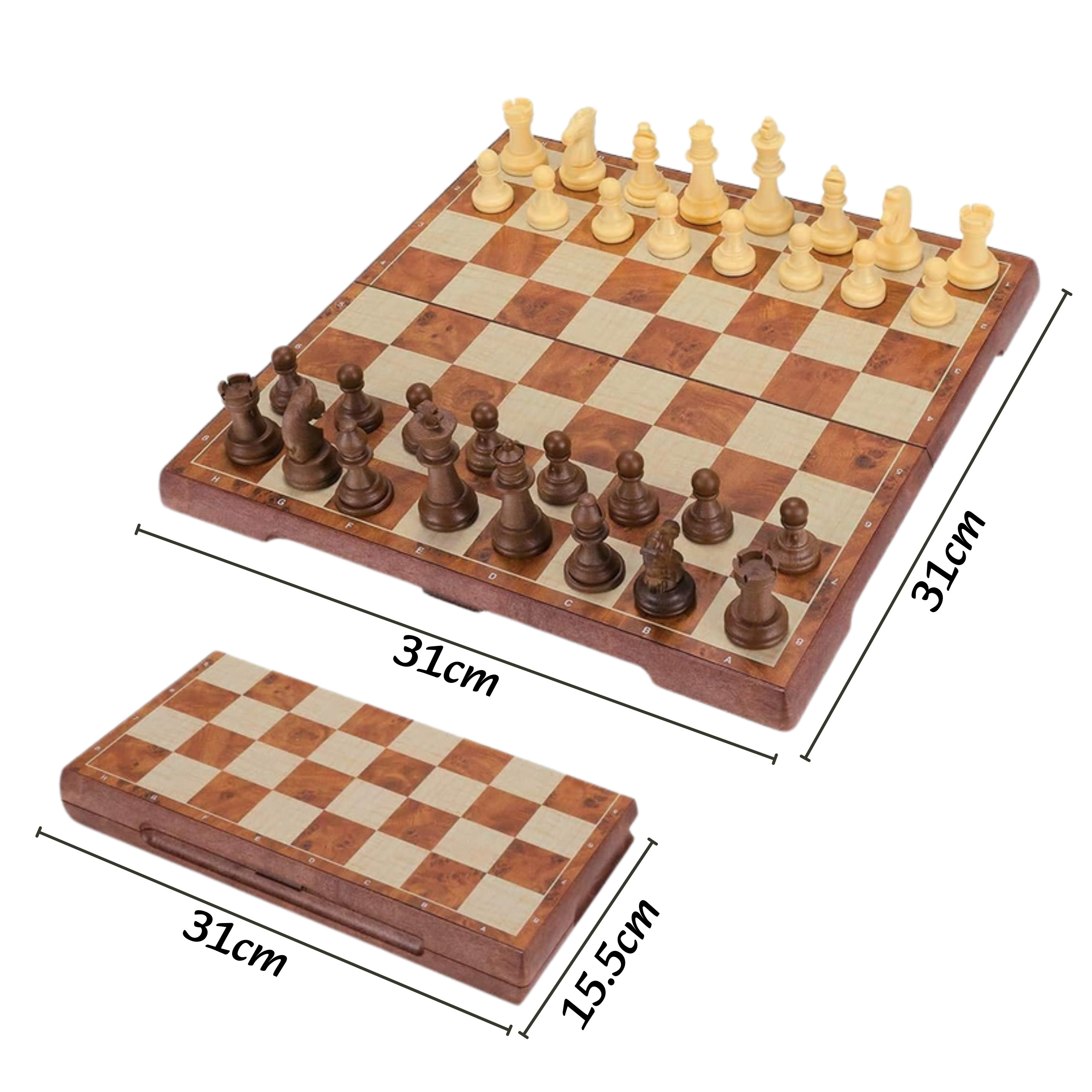 WOOPIE Chess Magnetic Checkers 2 in 1 - Slika 4