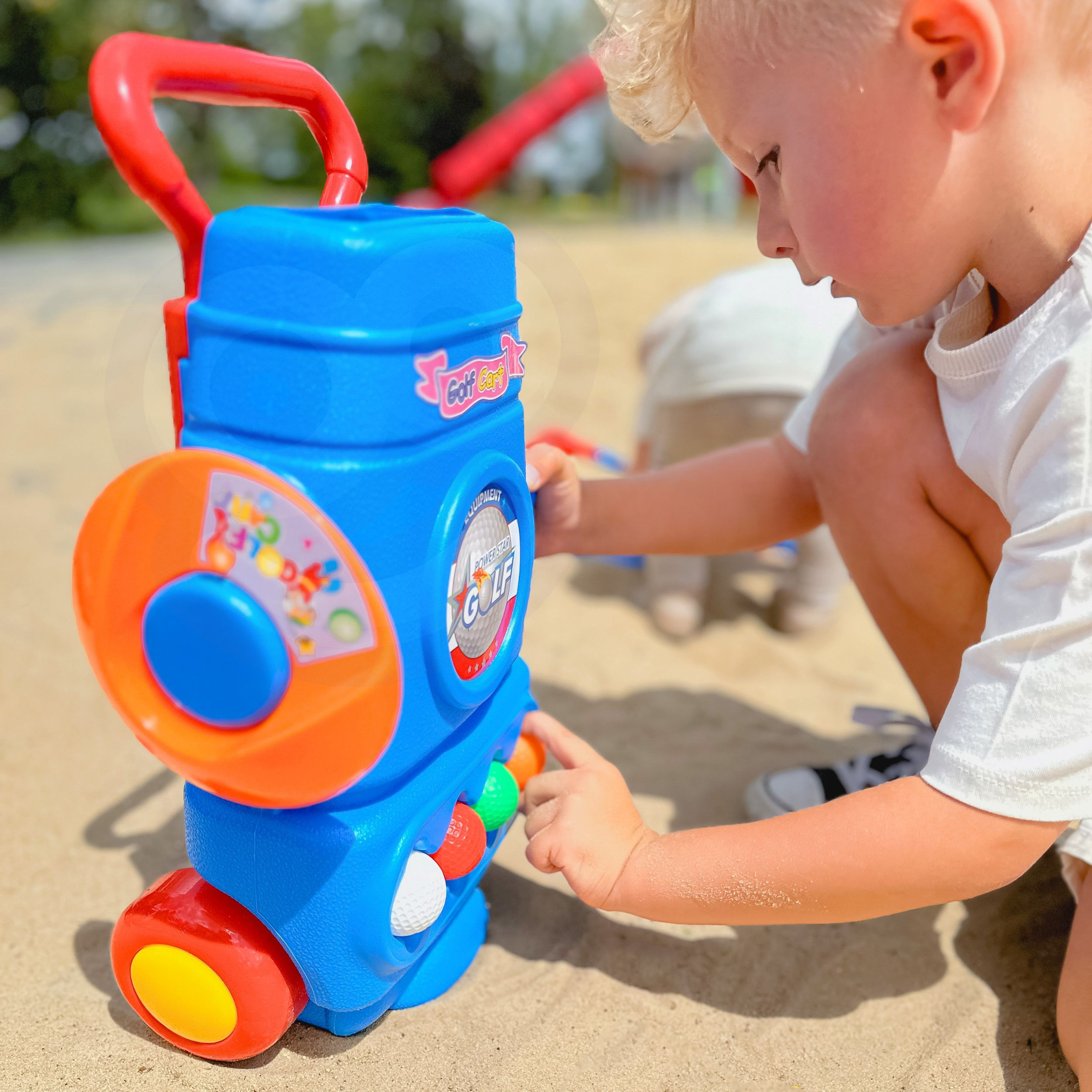 WOOPIE Golf Set + Wheeled Accessory Stand - Slika 4