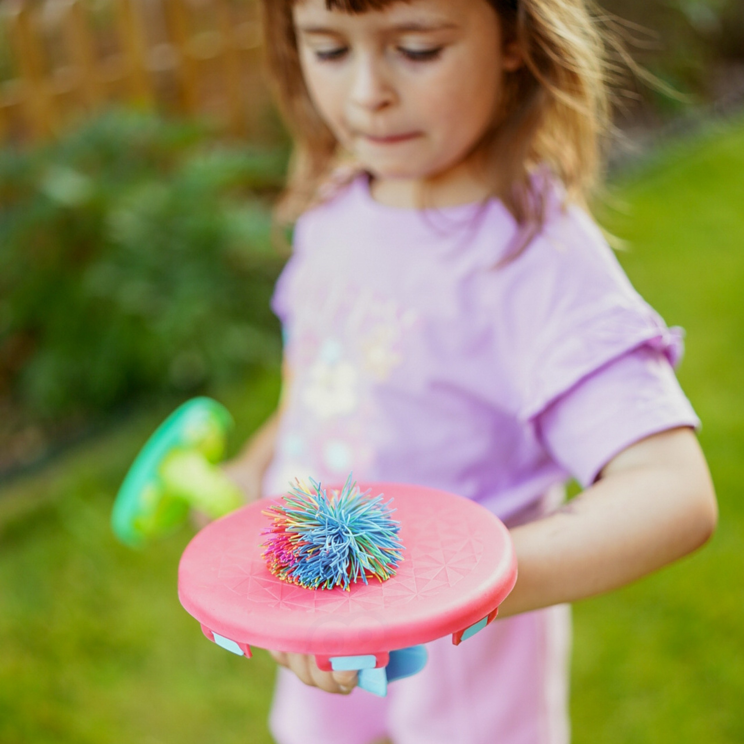 WOOPIE Ball Catcher Arcade Game for Kids Garden Paddles Ball Catcher - Slika 3