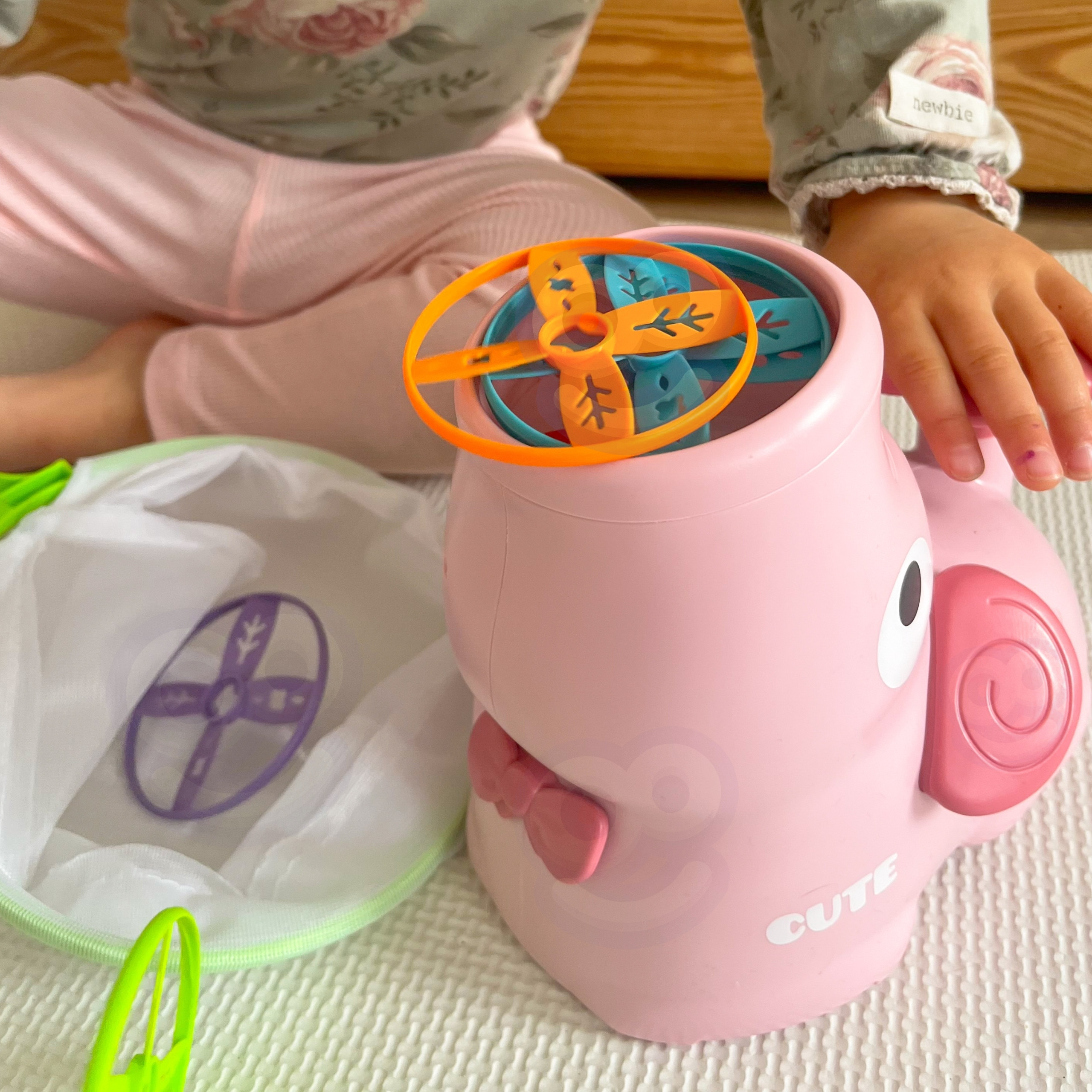 WOOPIE Arcade Game Catch Frisbee Disc Launcher - Slika 6