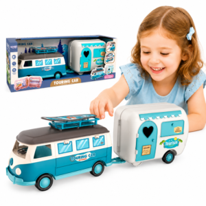 WOOPIE XL Doll Camper Set with Trailer