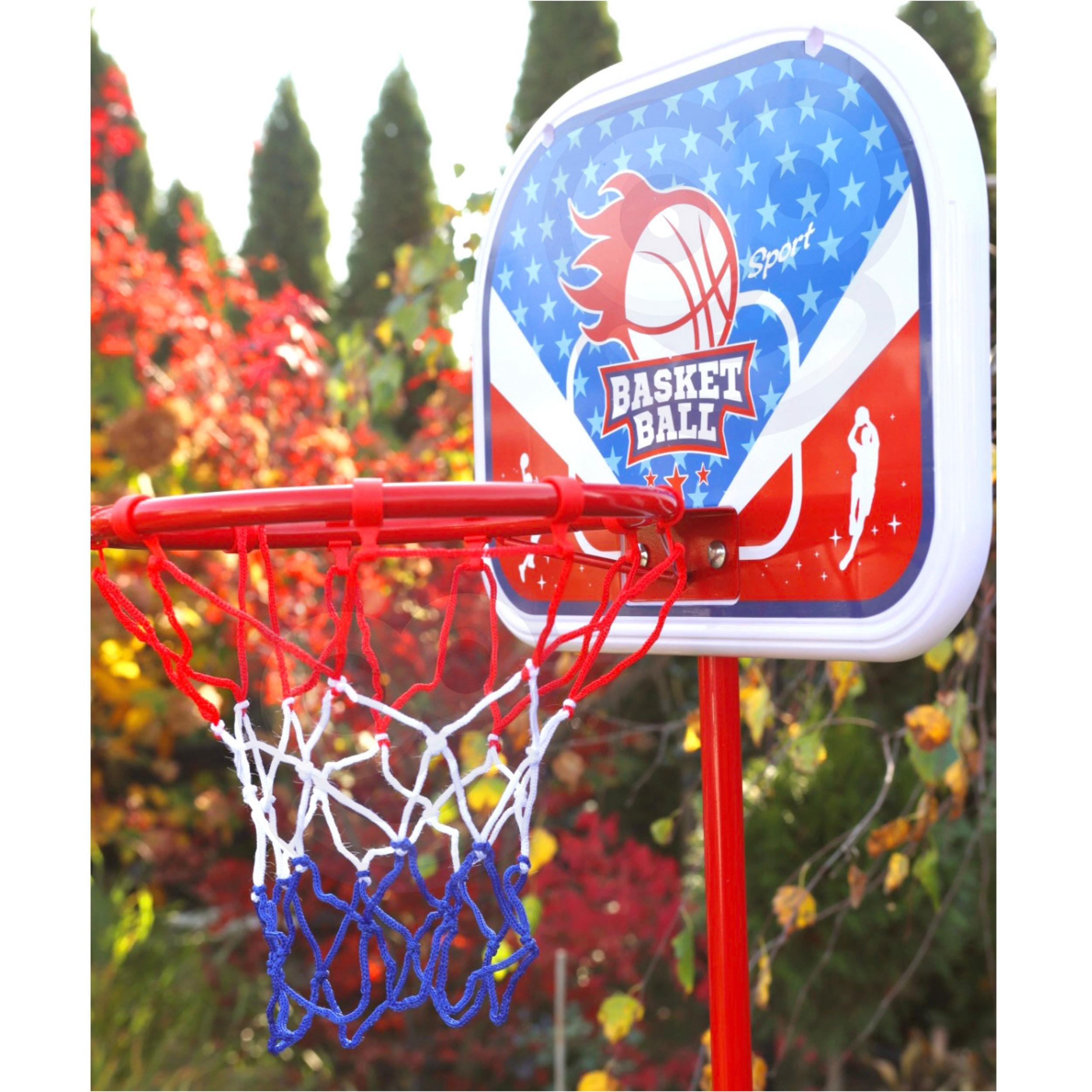 WOOPIE Freestanding Basketball Set Adjustable Height 90-170cm + Ball - Slika 5