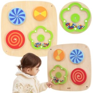 VIGA Wooden Wall Panel – Swirling Patterns