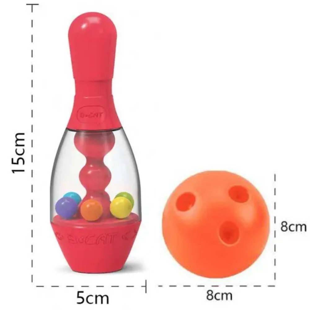 WOOPIE Colorful Bowling For Children 8 pcs. - Slika 6